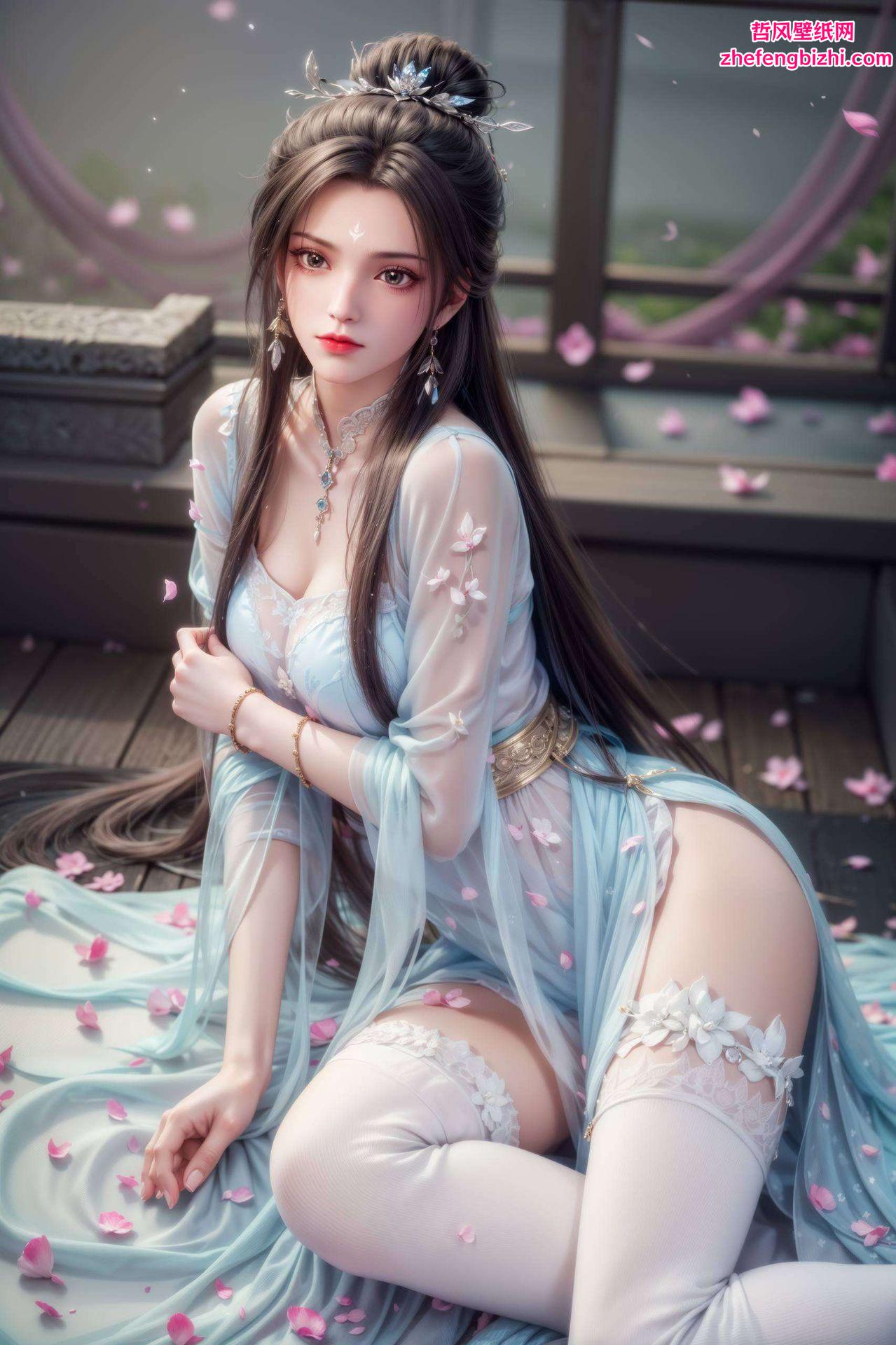感受那独特的伤感宁静之美国漫美女的倩影