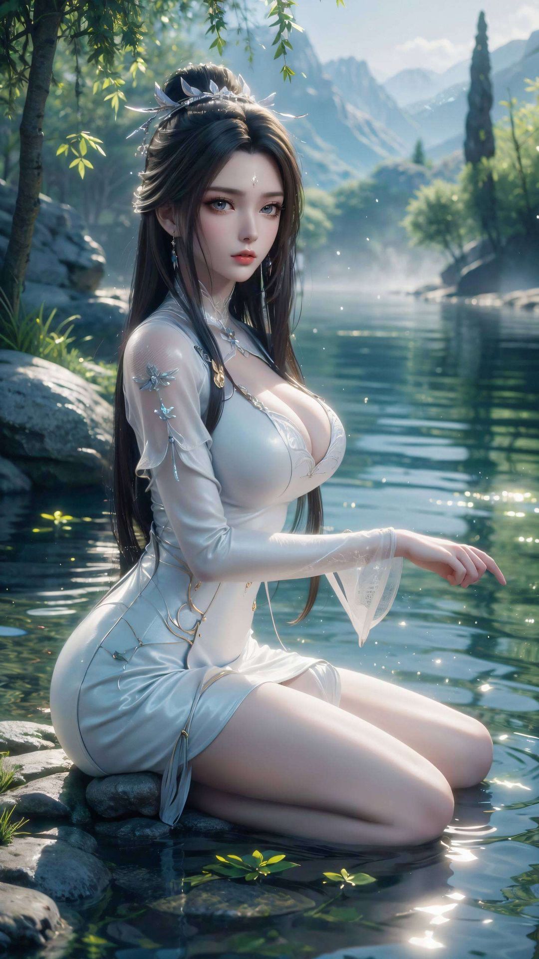 高清细腻的画面让双眼沉浸在这份静谧与优雅之中