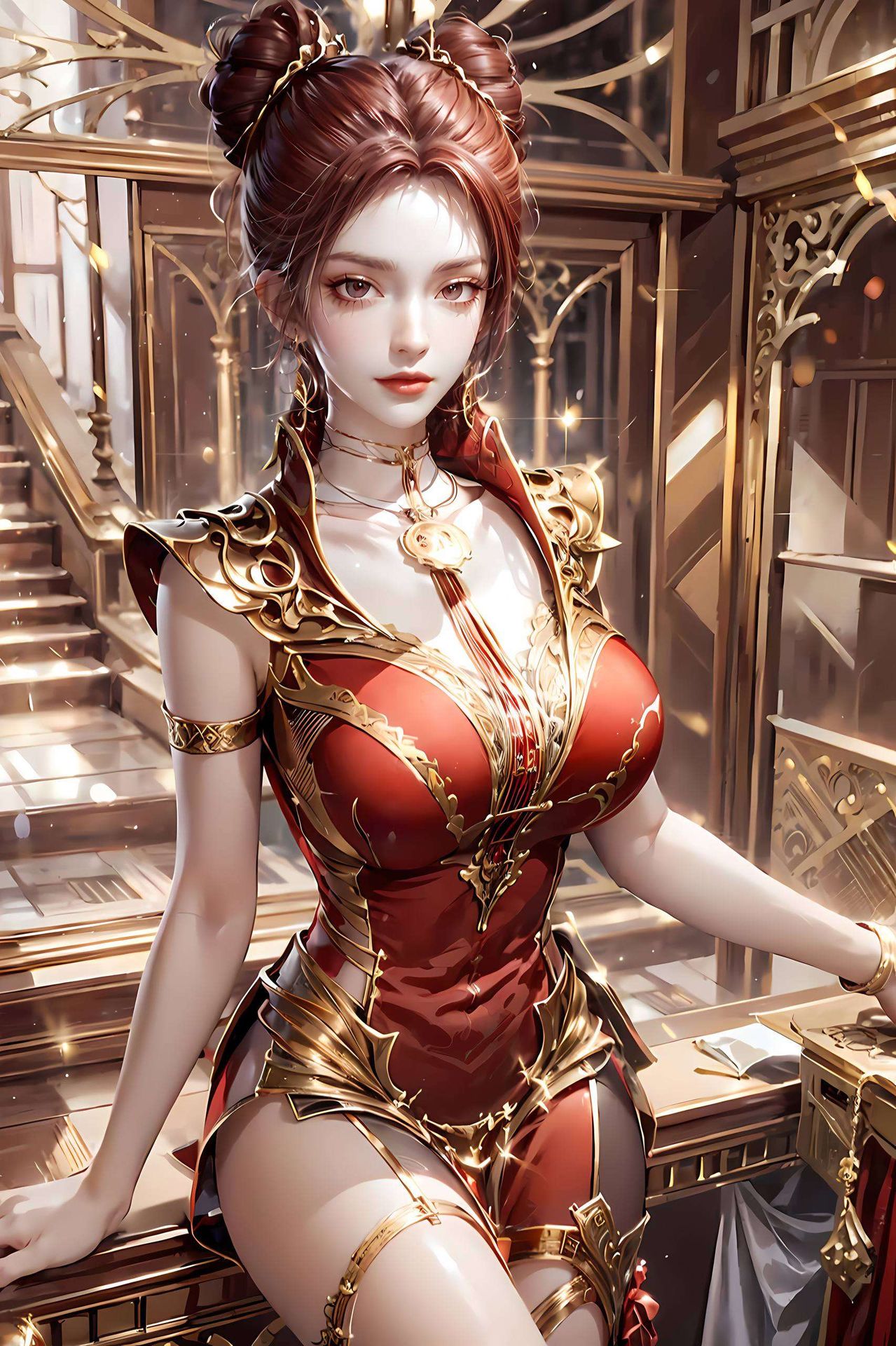 粉嫩色调搭配清新风格这款超还原极简平板国漫美女粉色壁纸