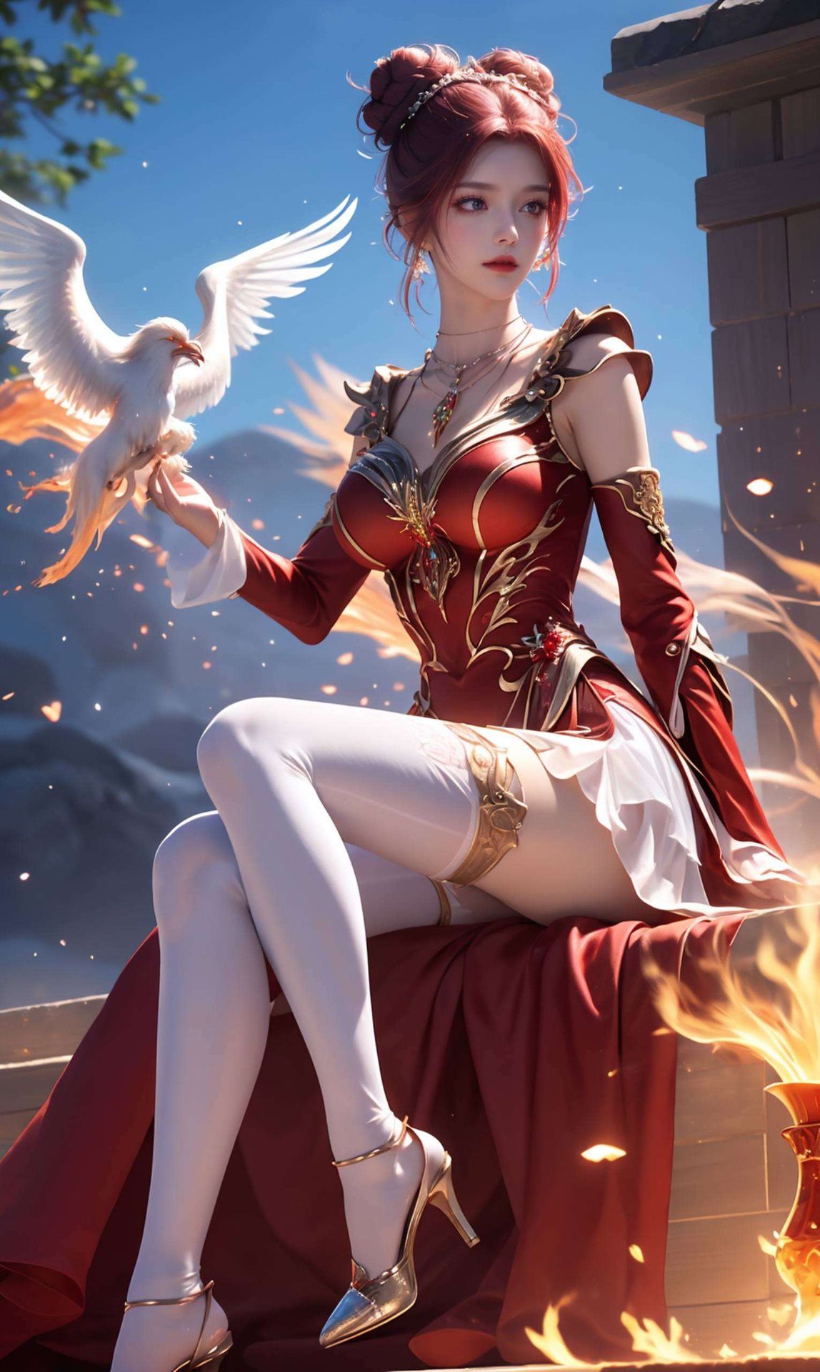 这款壁纸将国漫女神马小桃的静态美照融入Windows 10桌面让她的灵动眼神和俏皮笑容时刻相伴