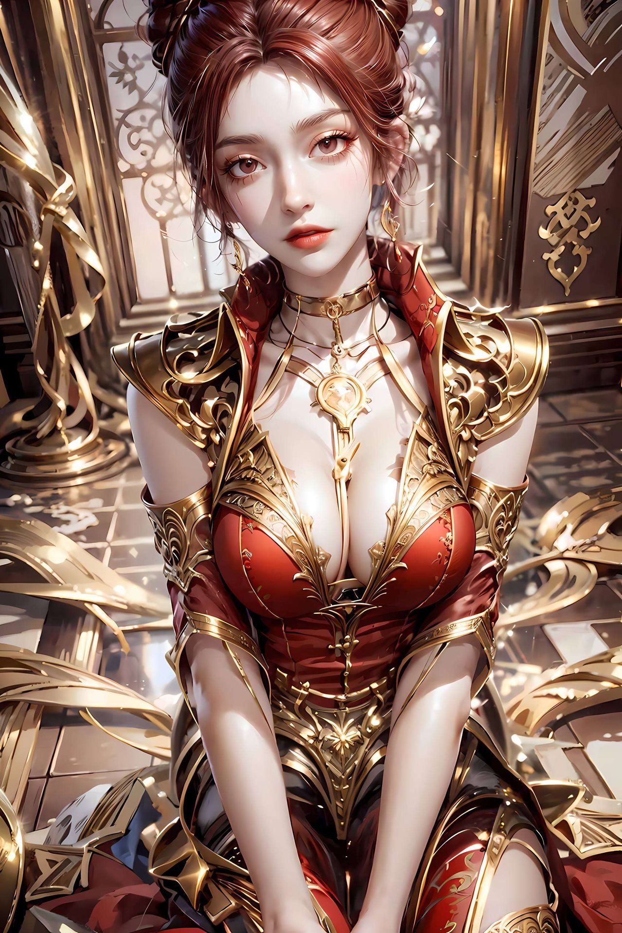 每一处细节都精致入微这款AI绘画的4K超高清壁纸