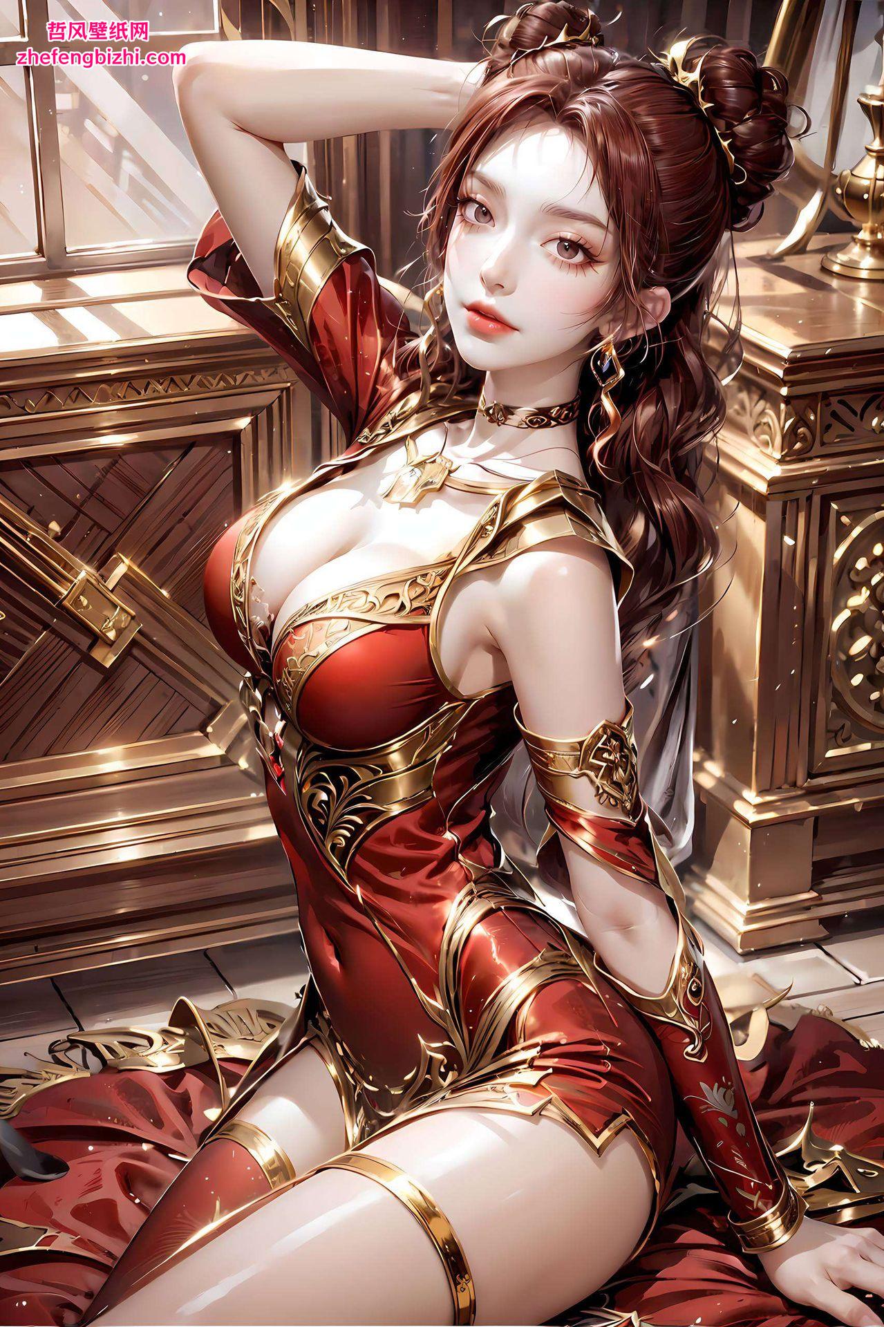 清新唯美活力苹果元素点缀其间