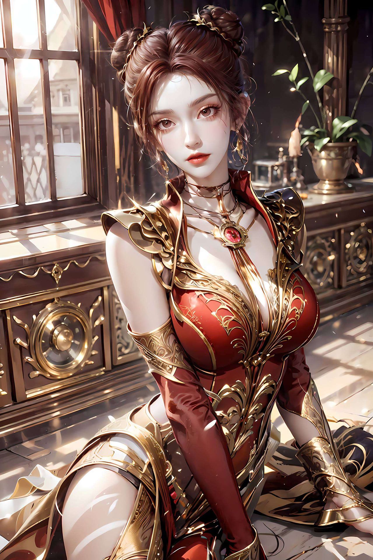 她的灵动眼神细腻到每一丝发丝