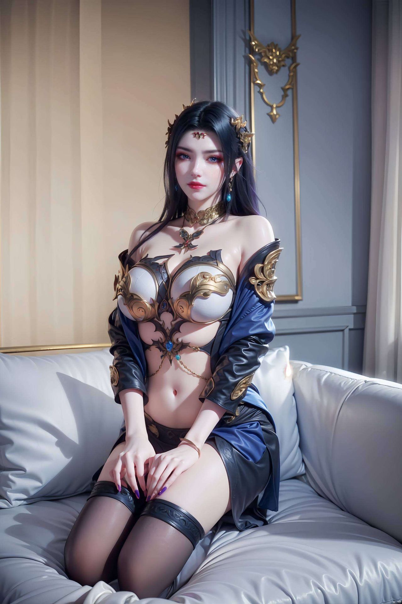 都仿佛与这位冷艳美女进行了一次灵魂交流每一次目光触及