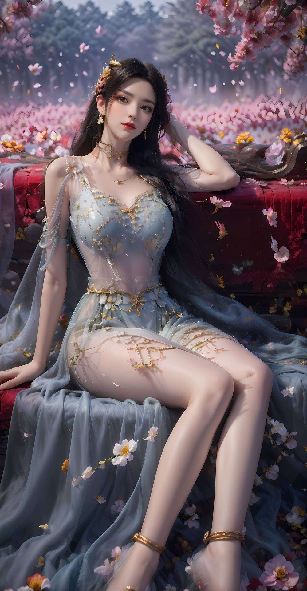 以美杜莎照片壁纸为主题这款超精致哑光电脑国漫美女桌面