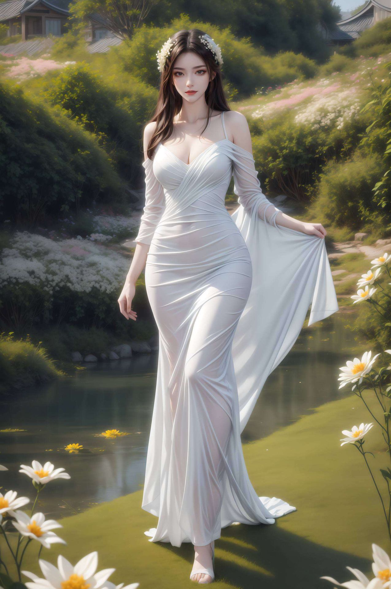 这幅壁纸不仅展现了角色的母性光辉斗破苍穹中的美杜莎怀孕壁纸