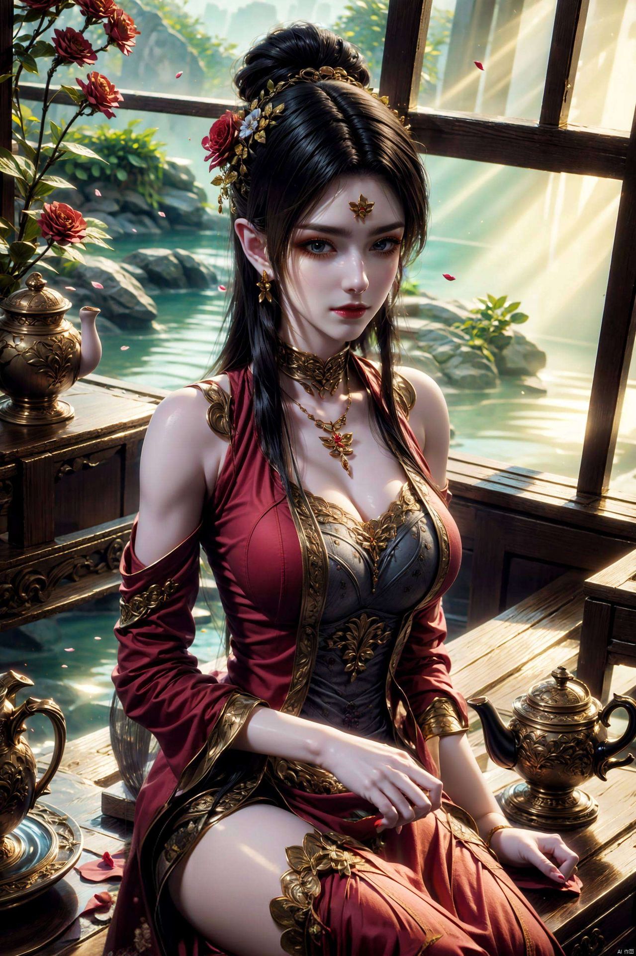 让你仿佛置身于神秘蛇发女妖的奇幻世界色彩鲜明