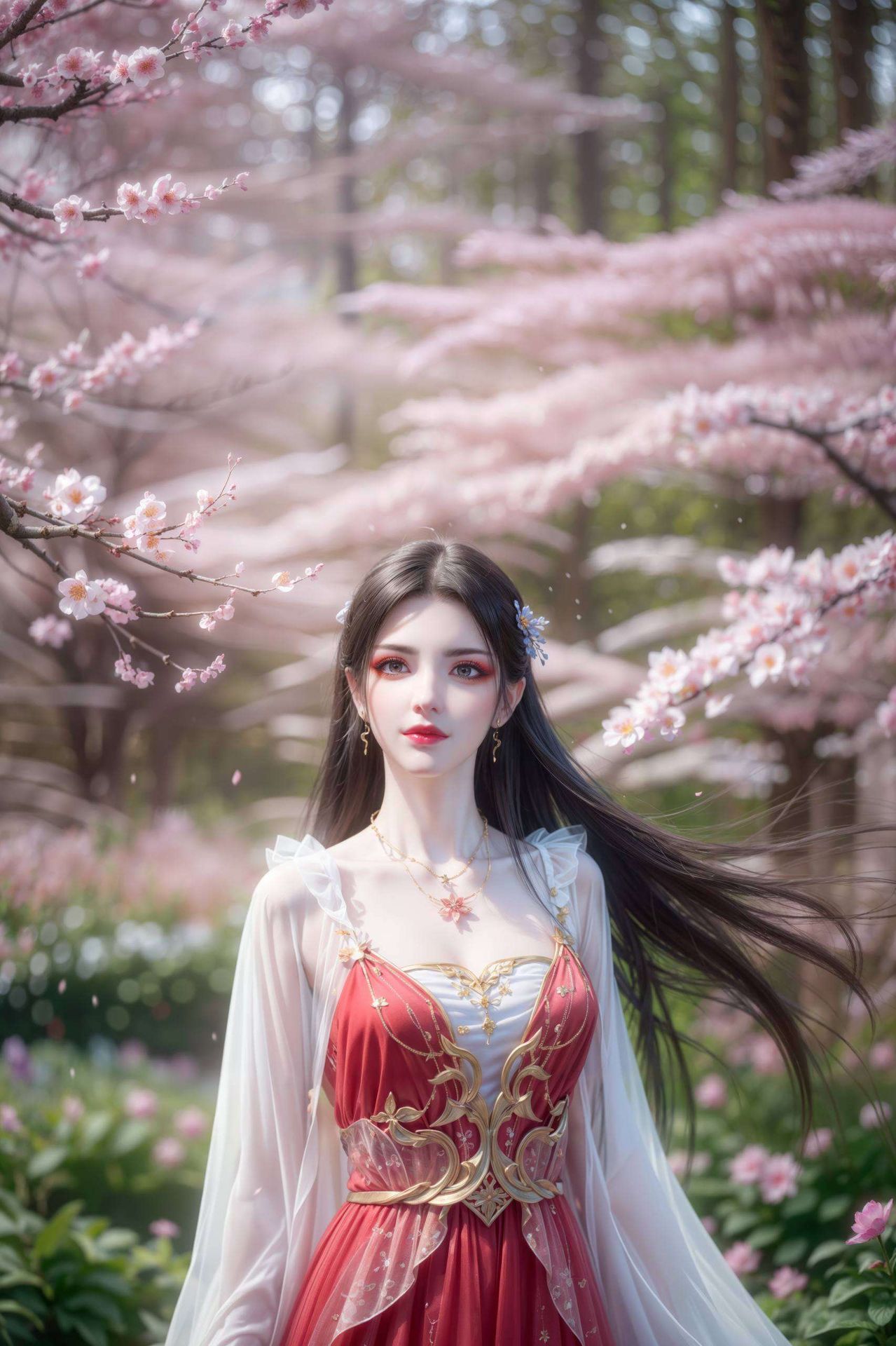 以斗破苍穹中的美杜莎为原型生动表情与细腻细节