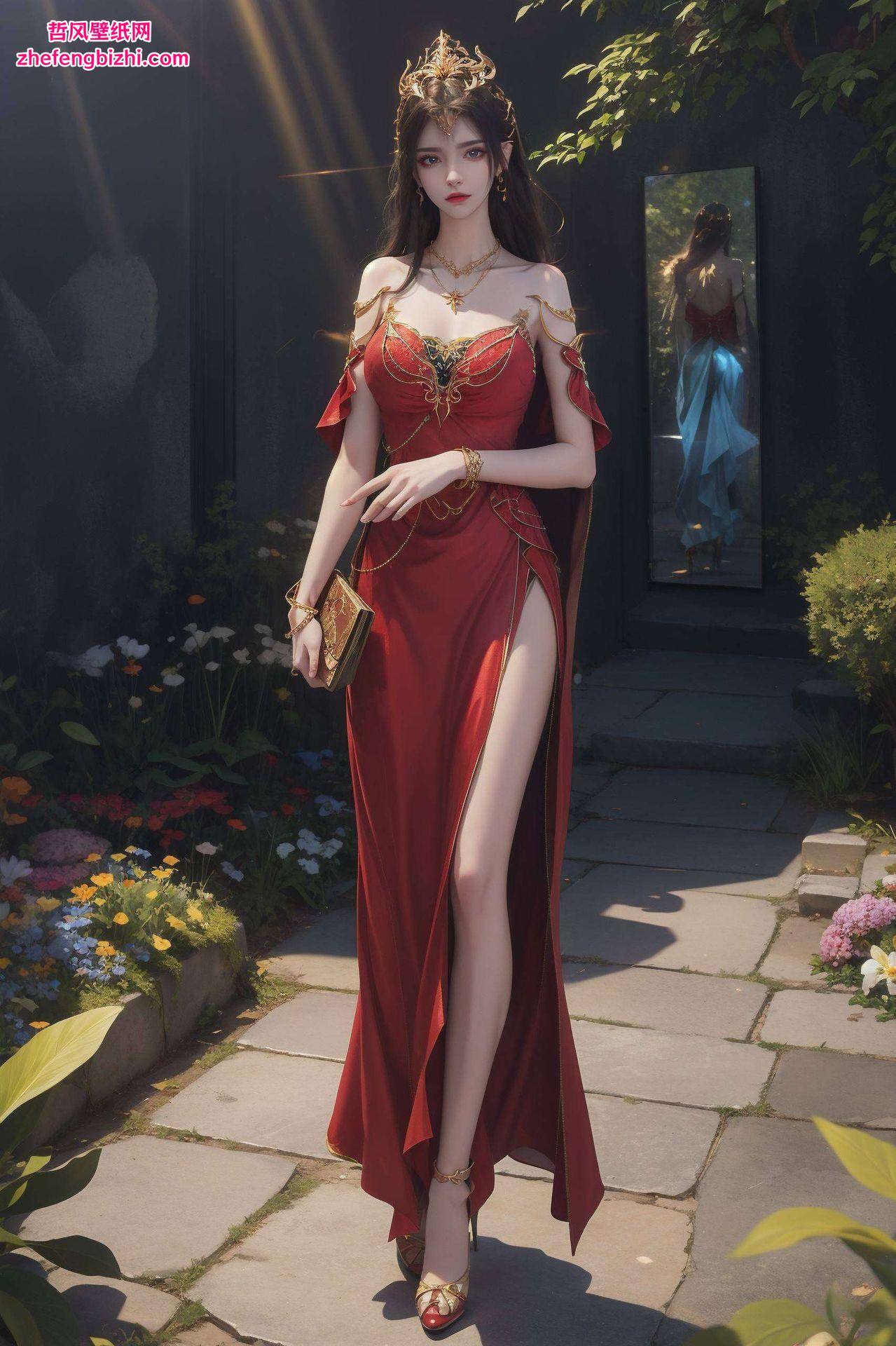 这款AI国漫女主头像壁纸4K高清画质让她每一个细节都栩栩如生