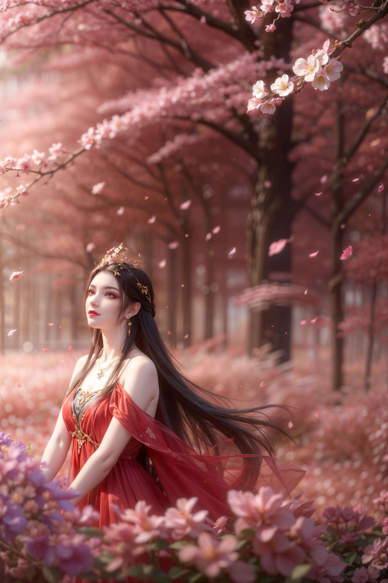 美杜莎的冷艳眼神与壁咚动作融合了国漫的经典元素与ins风的时尚感