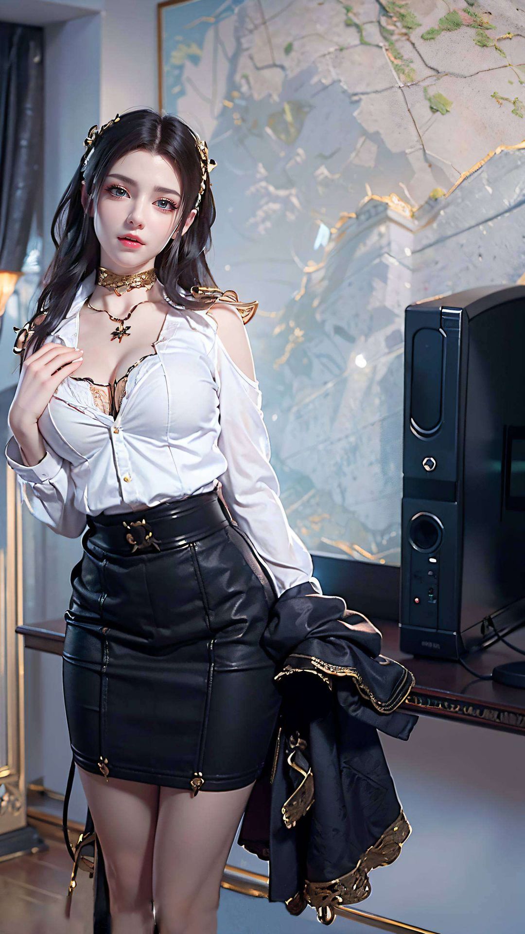 巧妙融合了几何苹果锁屏元素成为众人瞩目的焦点