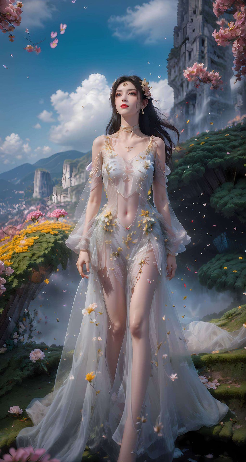 穿梭于赛博朋克的未来都市将斗破苍穹中美杜莎的神秘魅力与科技感完美融合