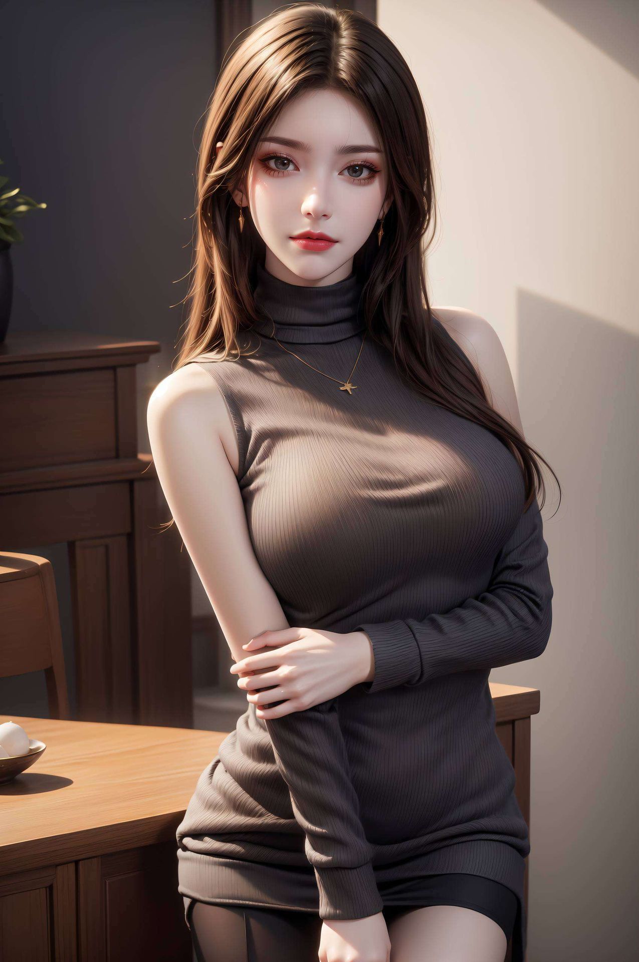 女生壁纸与二次元元素完美融合美杜莎的神秘魅力