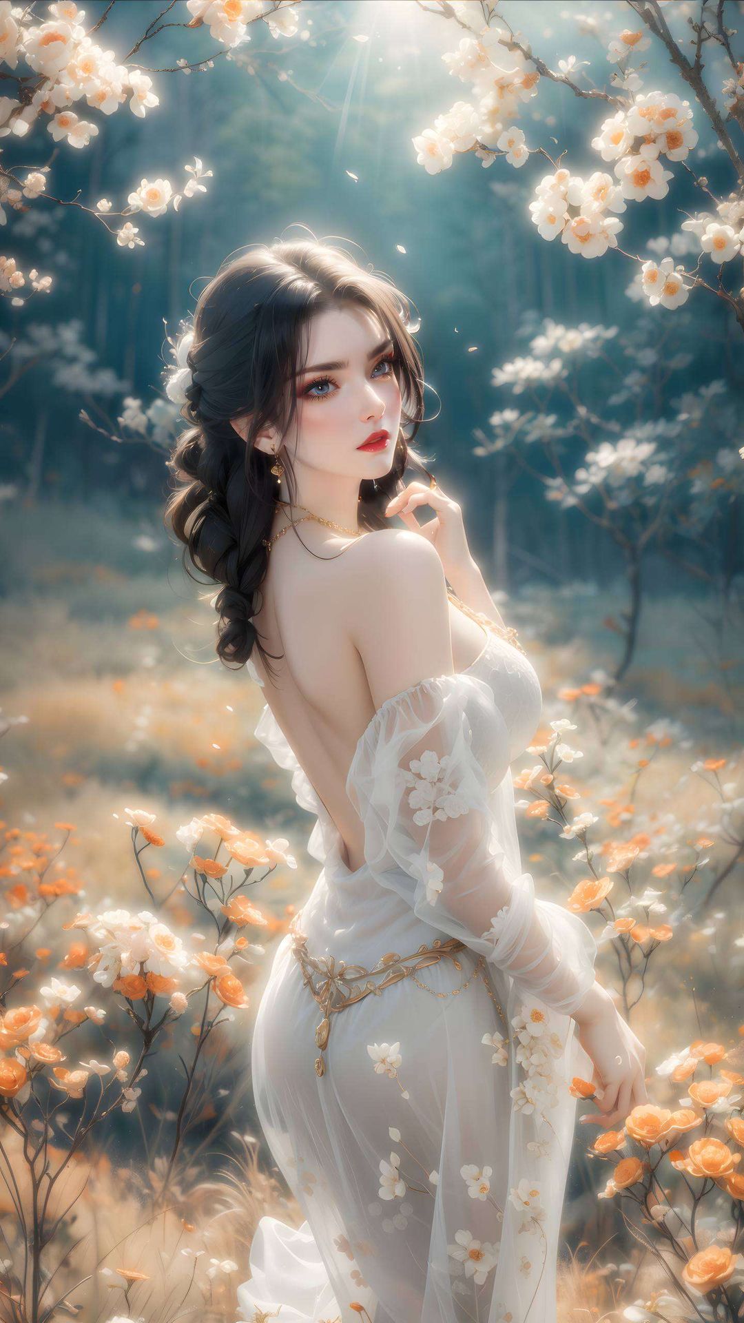 让你的iPhone瞬间变身神秘仙境国漫女神AI绘制