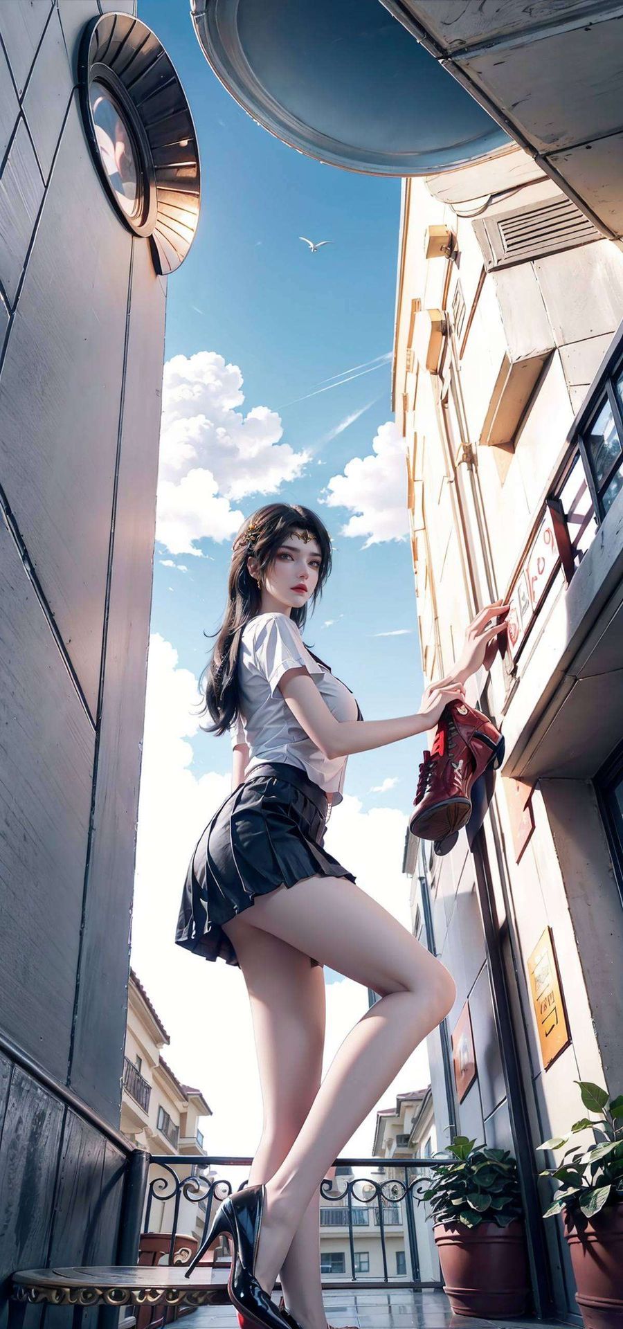 每一丝表情都如壁画般生动穿梭在奇幻世界的美杜莎