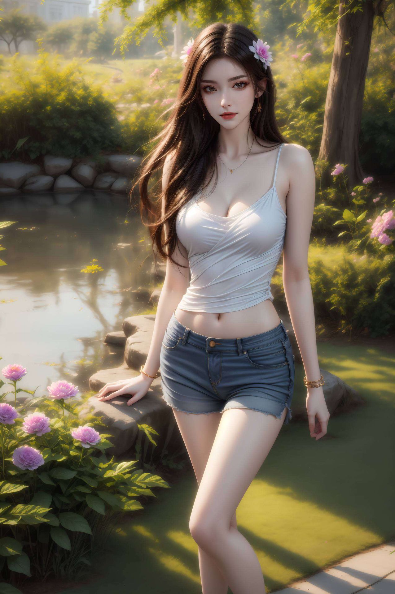 这款高清AI人物神态素材眼神犀利