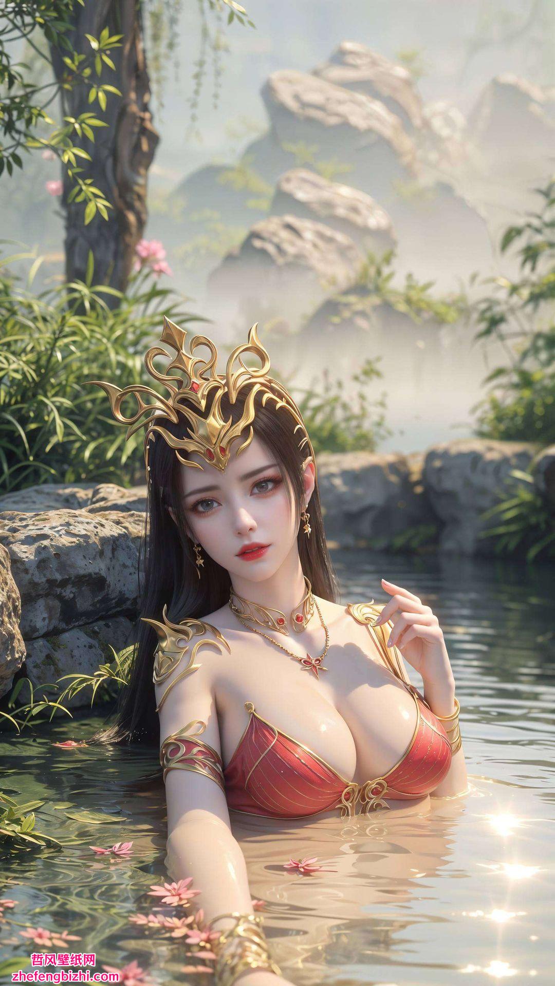 为你的手机增添一抹别样的魅力这款紫色桌布iPhone国漫美女潮图壁纸