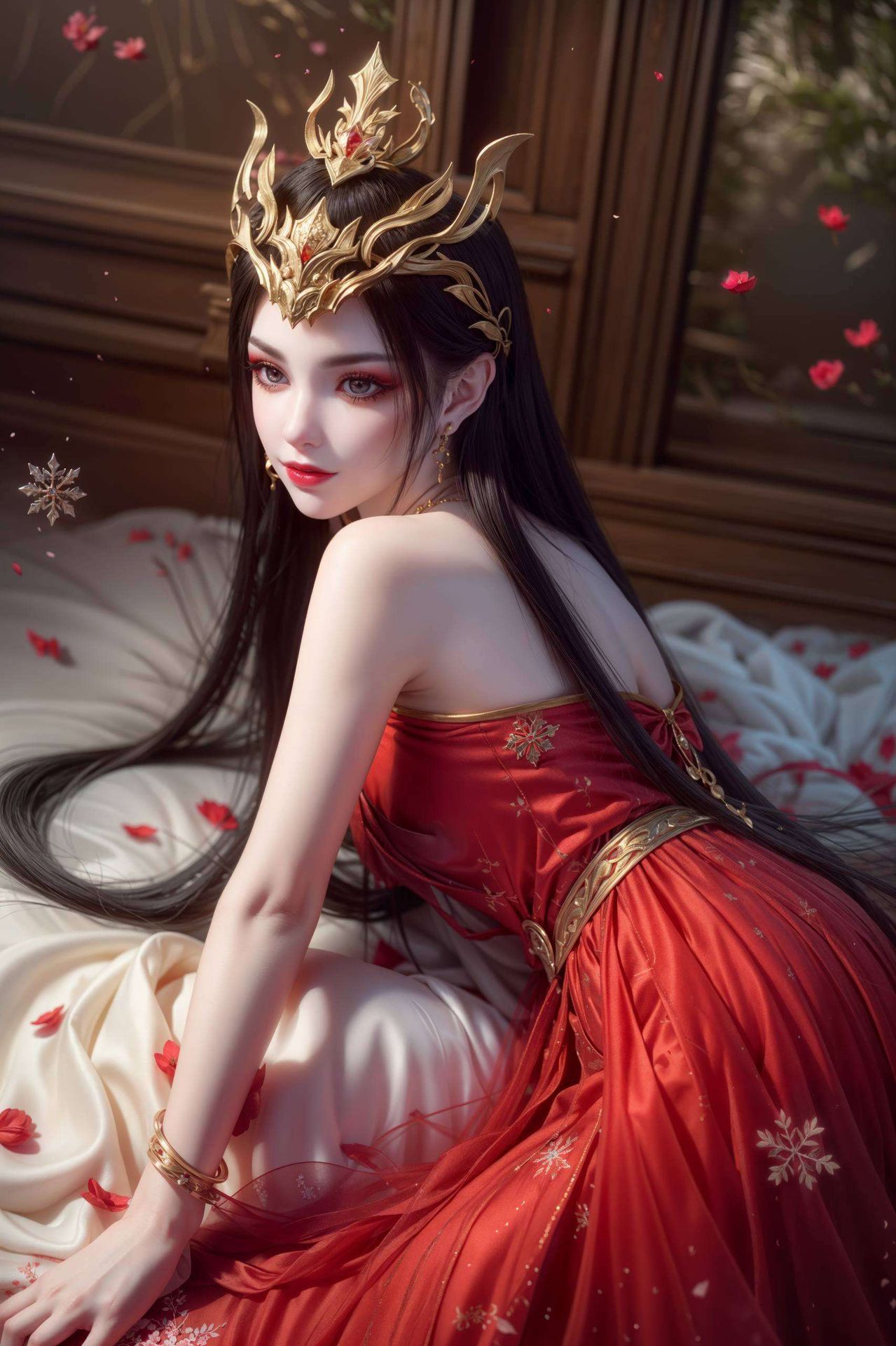 沉浸在素衣美杜莎的神秘魅力中INS风满满