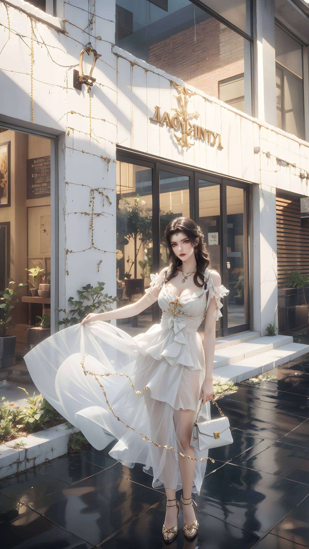 让你的手机瞬间焕发炫彩光彩以国漫美女为主题