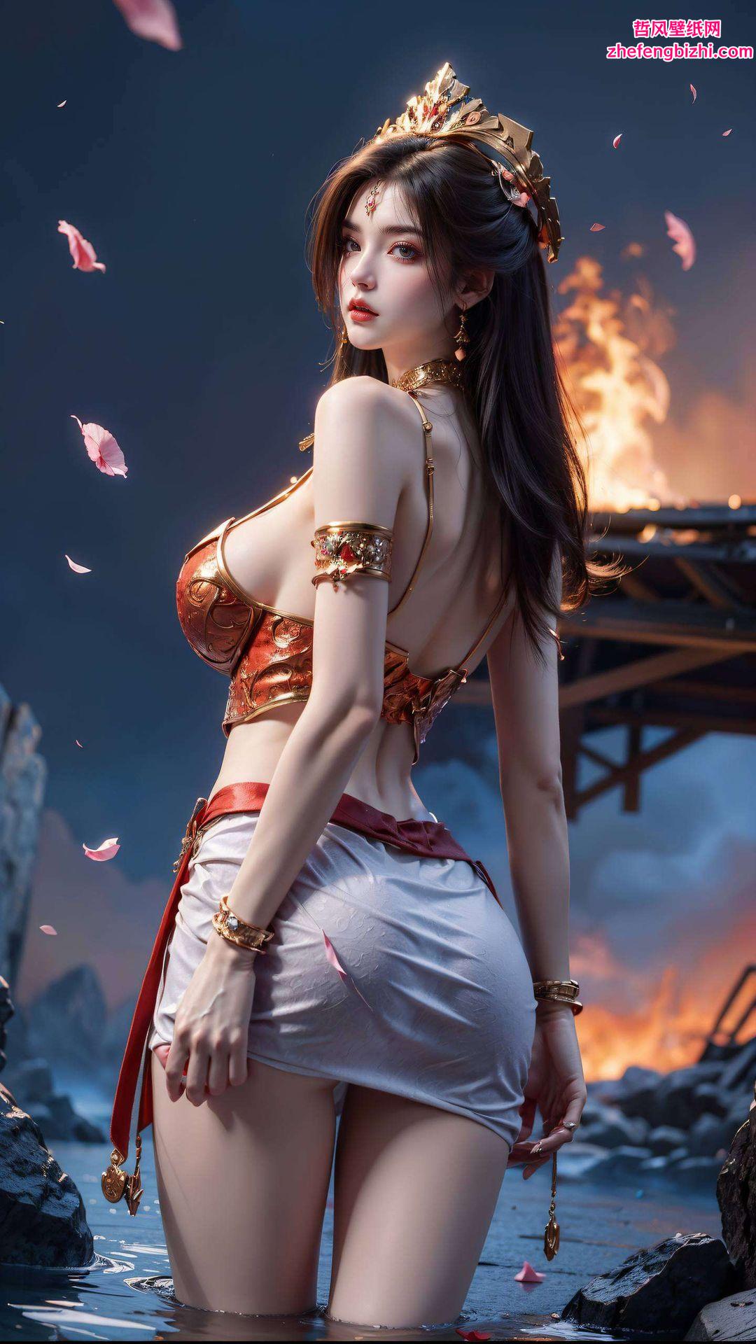 以斗破苍穹中美杜莎的神秘形象为灵感ins风的设计