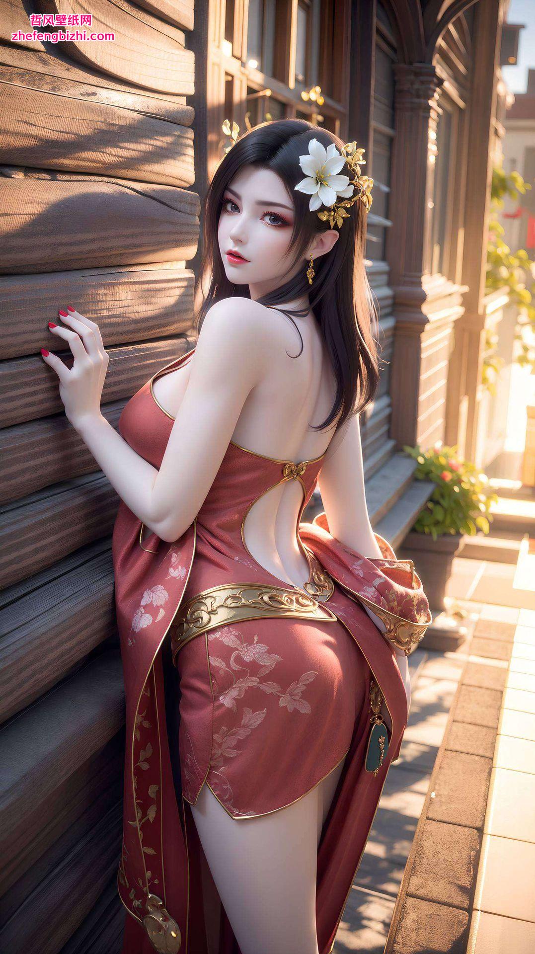 这款1080p的宽屏壁纸将美杜莎的动漫形象完美呈现