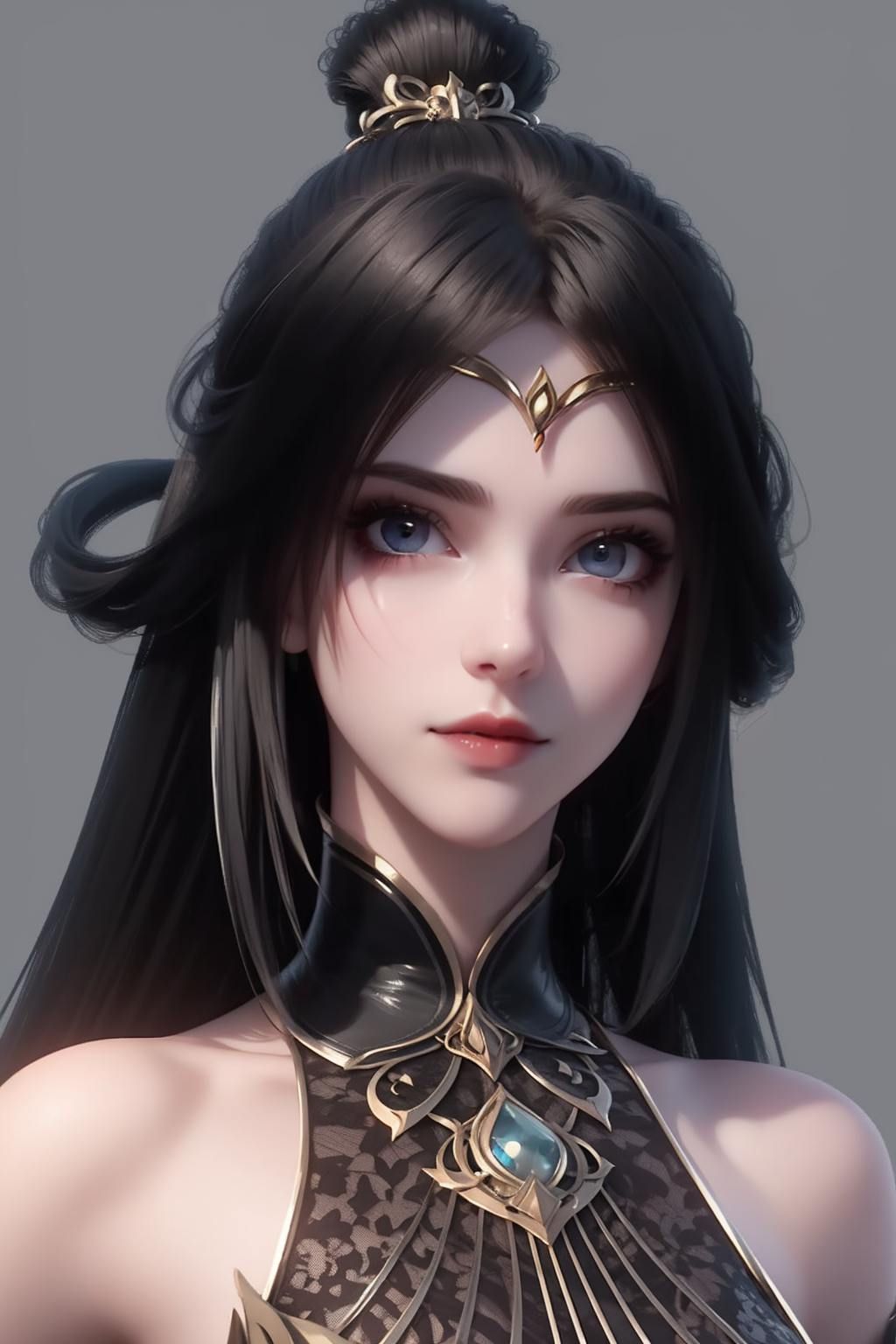 细腻的笔触描绘出最美壁纸将国漫美女的微笑素材巧妙融入鲜艳的色彩之中