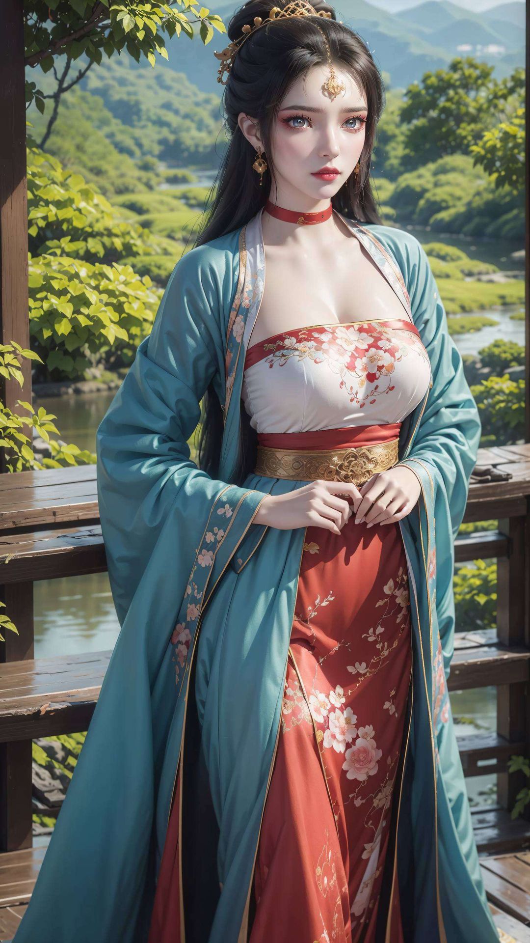 百变姿势全屏展示墨云稀有壁纸