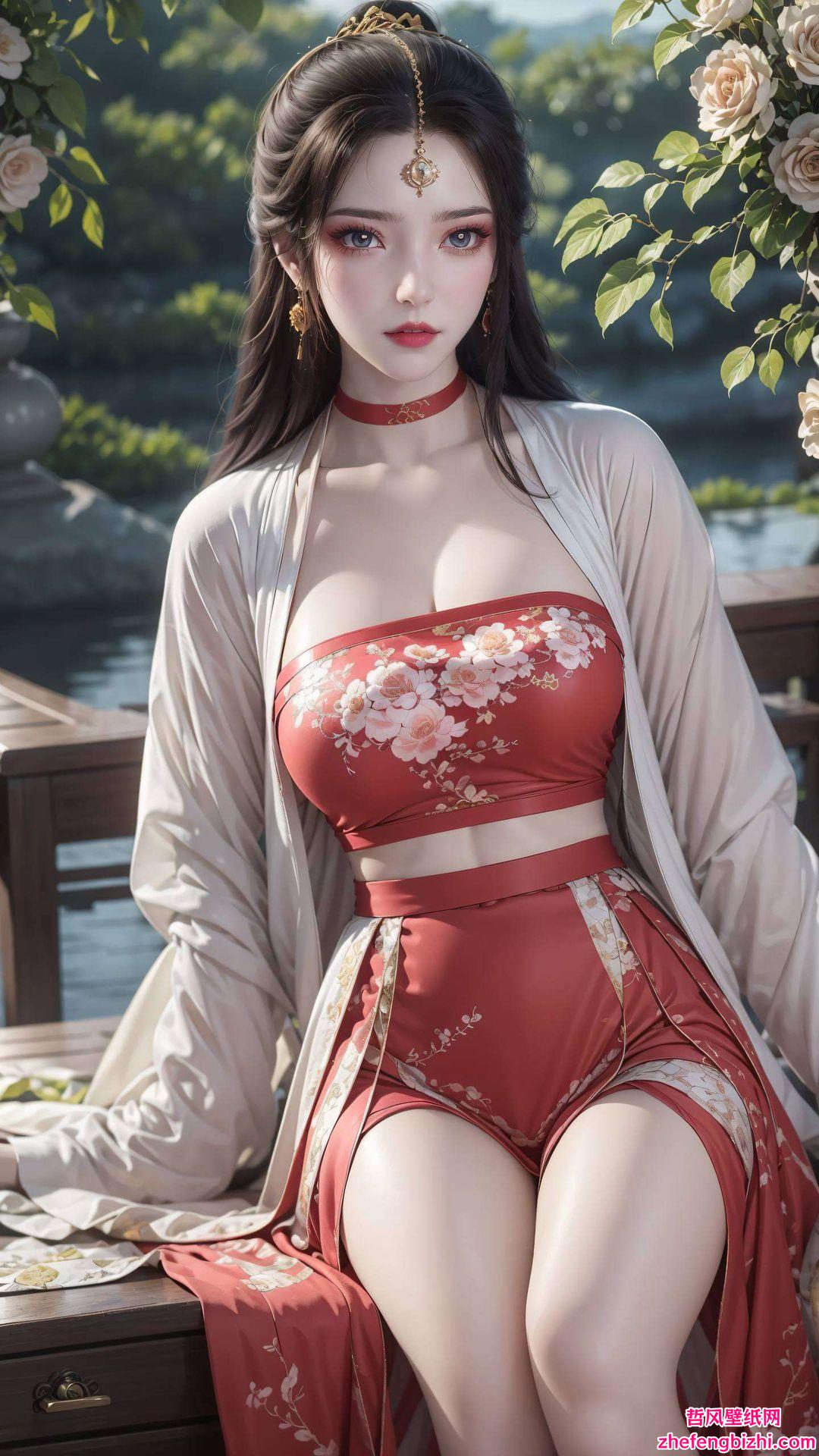 墨云挥动画笔以独特视角捕捉了角色的英姿