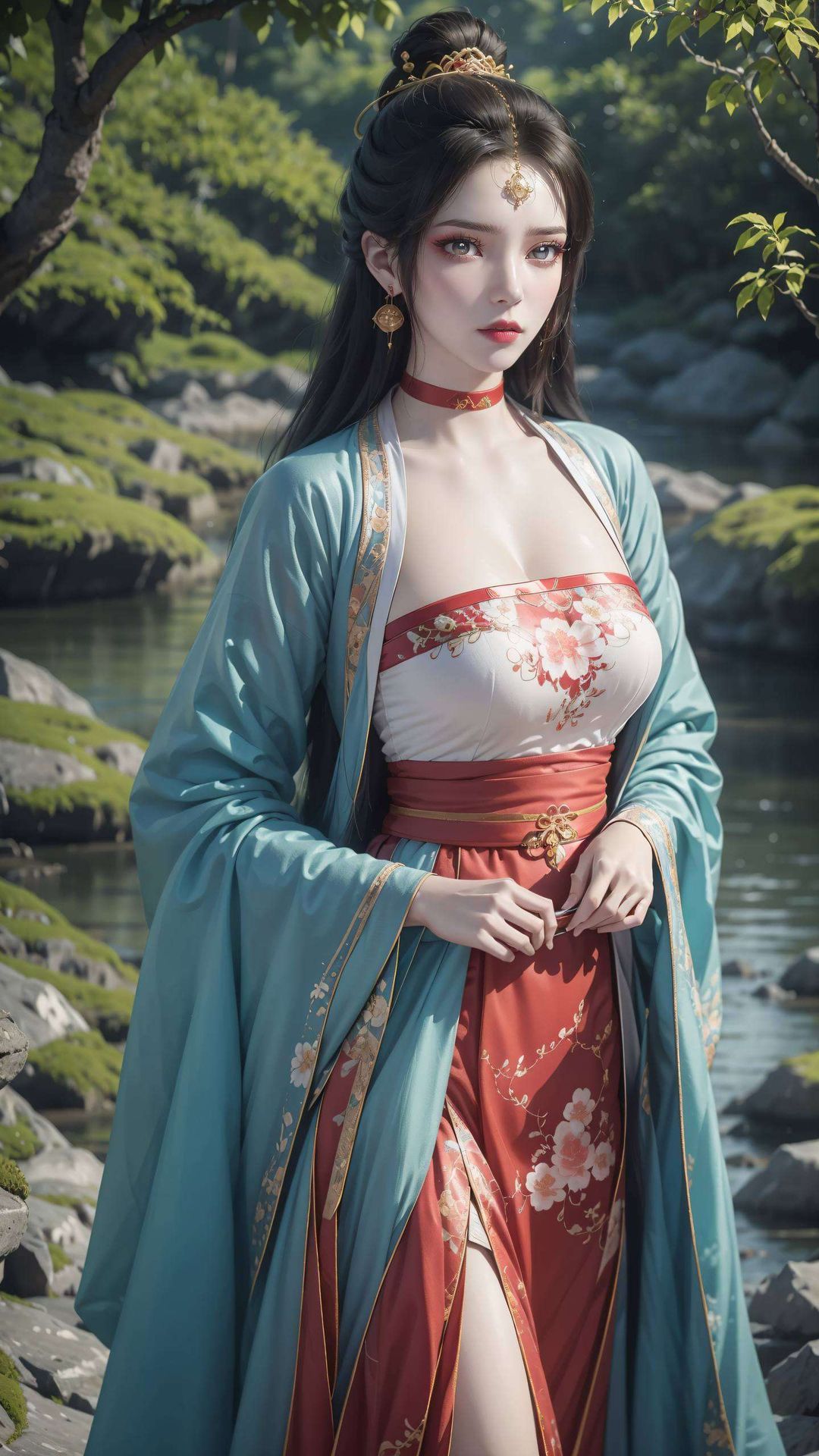 细腻纹理细腻笔触勾勒出绝美风华