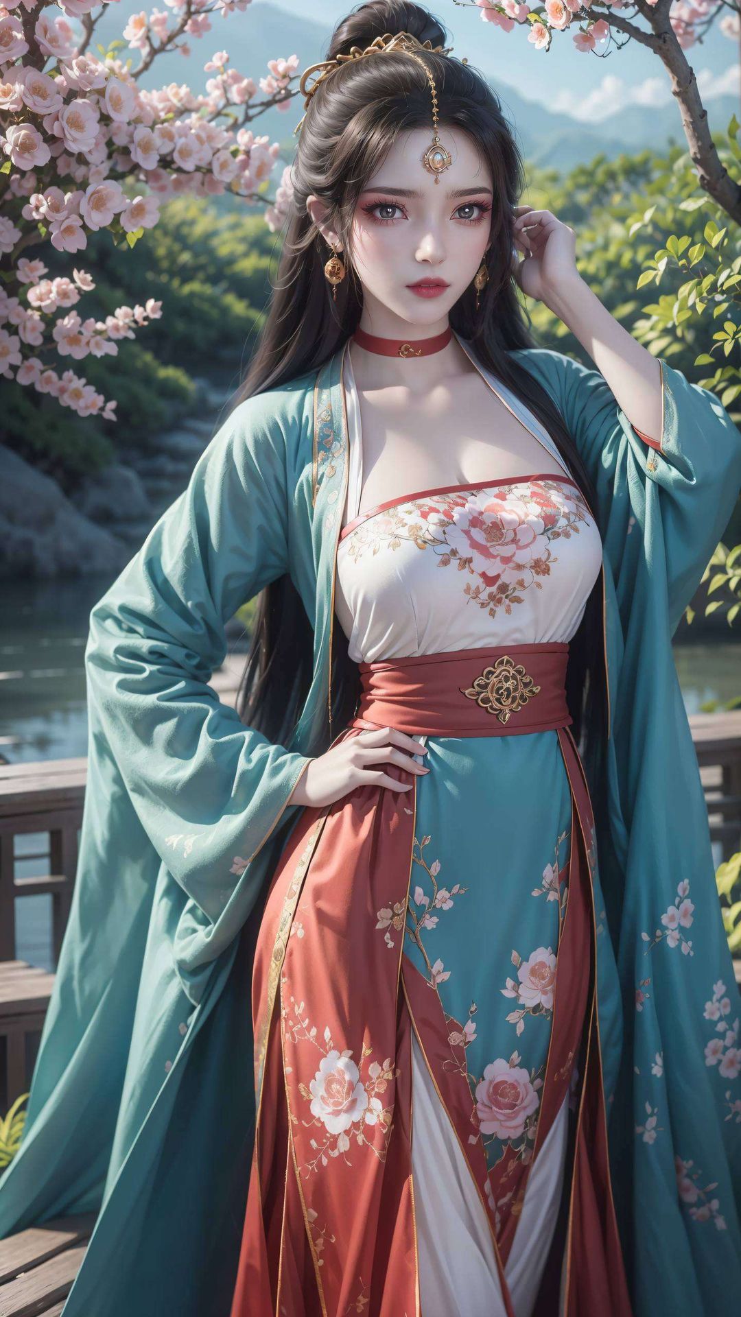 金属质感超高清4K呈现！独特的pose设计浪漫氛围与科技感并存