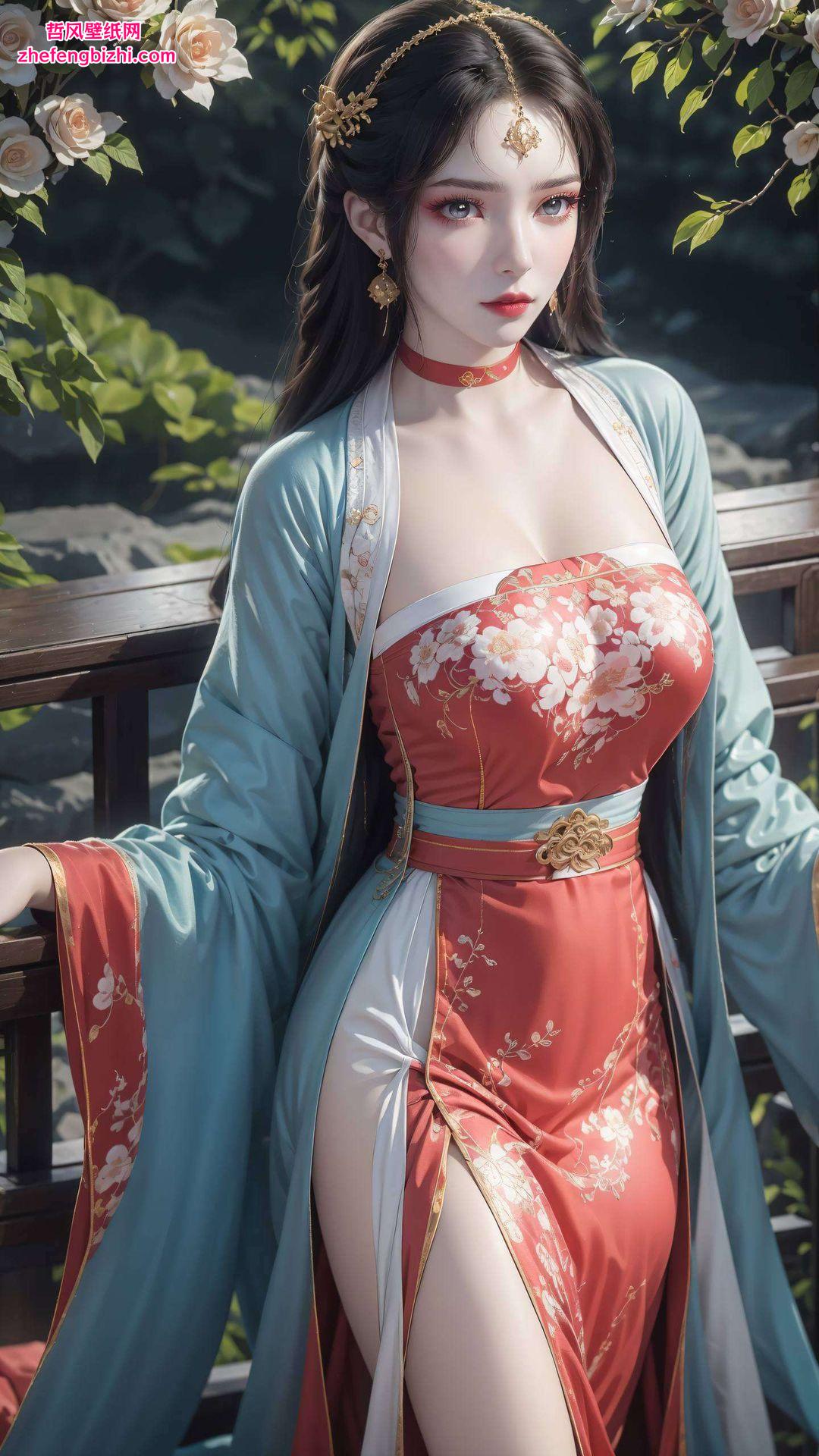 柔和的色彩让她每一次出现