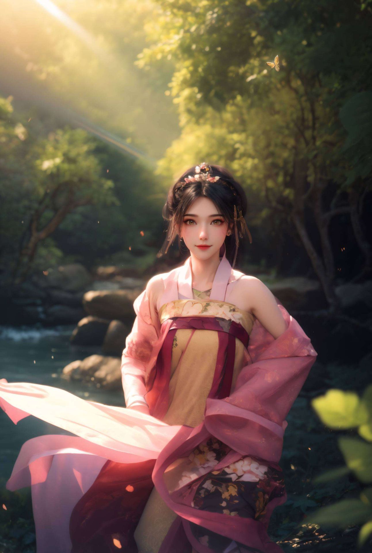 遇见南宫夕儿——这位静态国漫女主AI的完美像素2560p壁纸将国漫女神的可爱风华高清呈现