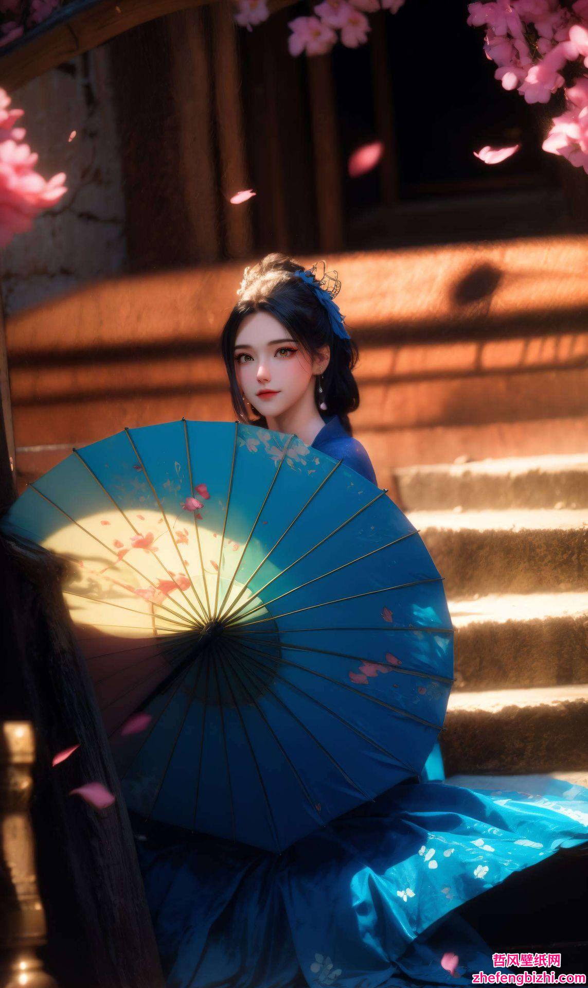 碰撞强烈的古风色彩如梦如幻