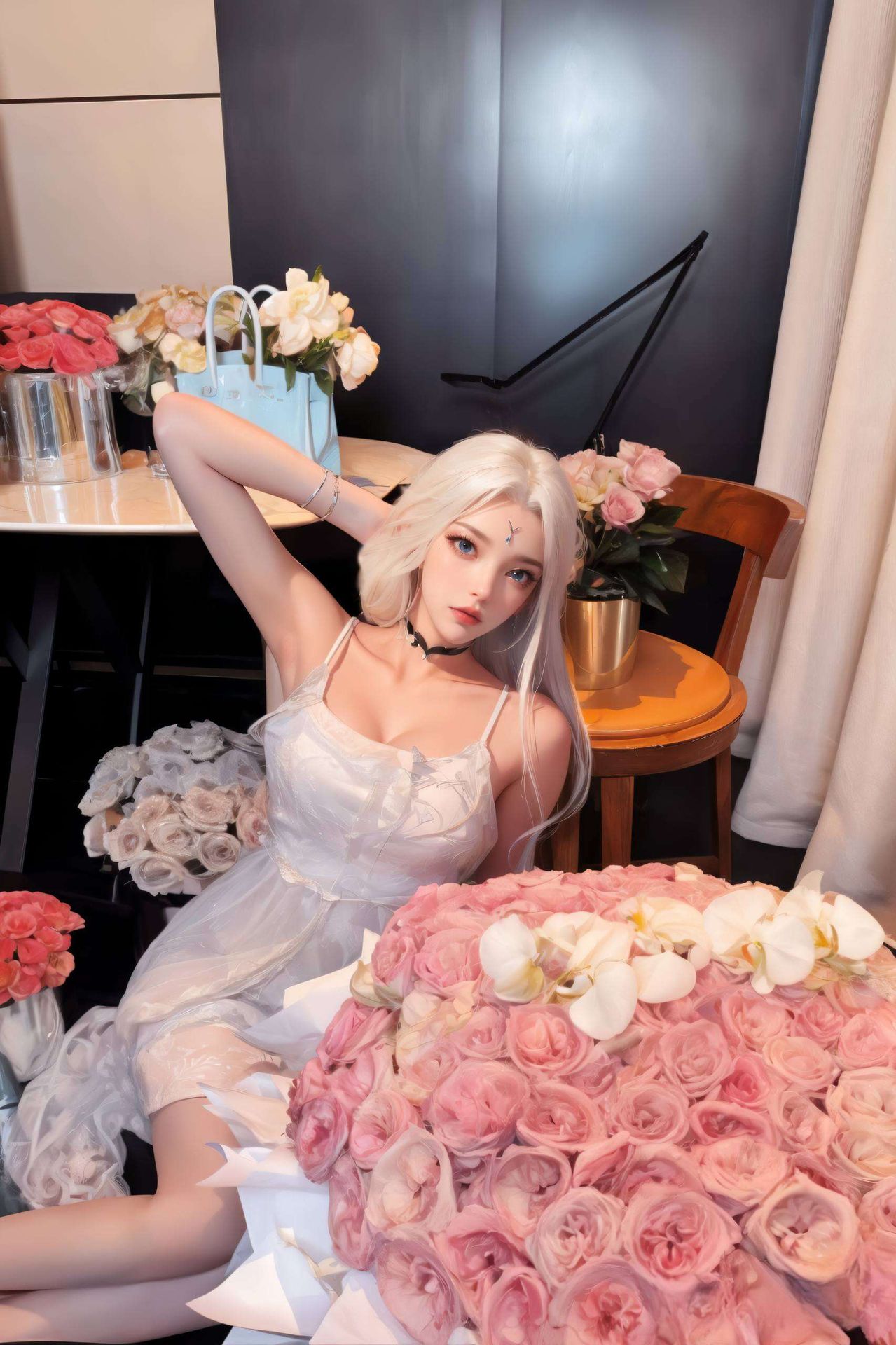 女生壁纸哑光手机上宁雨蝶与罗征