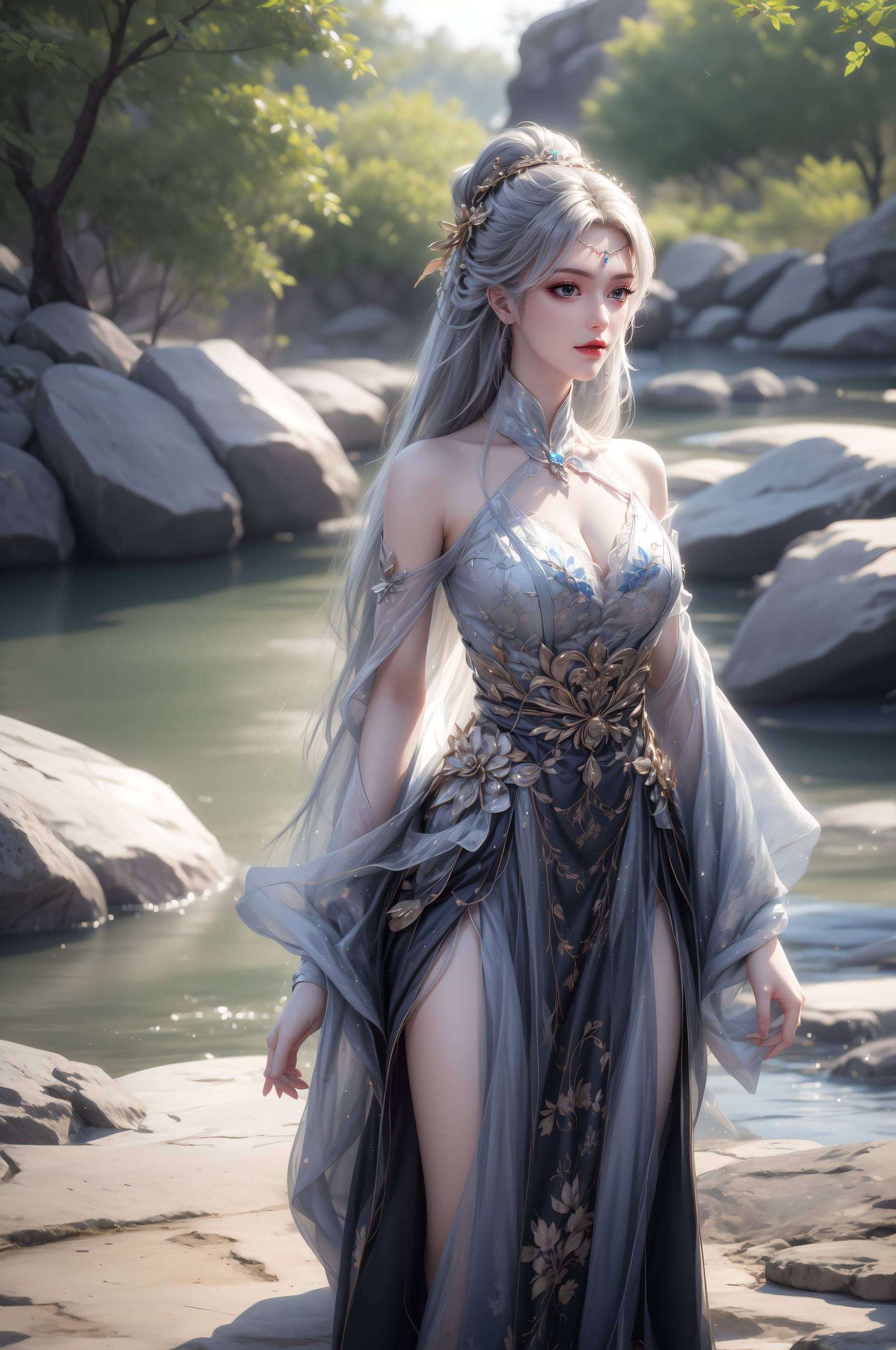 4K分辨率捕捉她每一个细节以电脑壁纸的形式翩翩起舞