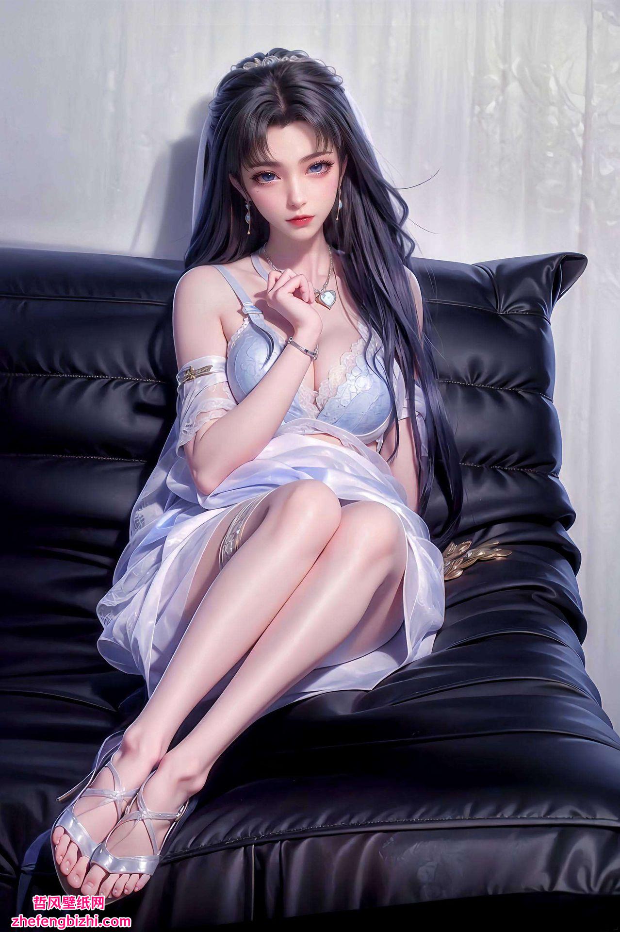 将超清画质与国漫女神的可爱形象完美结合融合了对眼睛好抽象的艺术风格