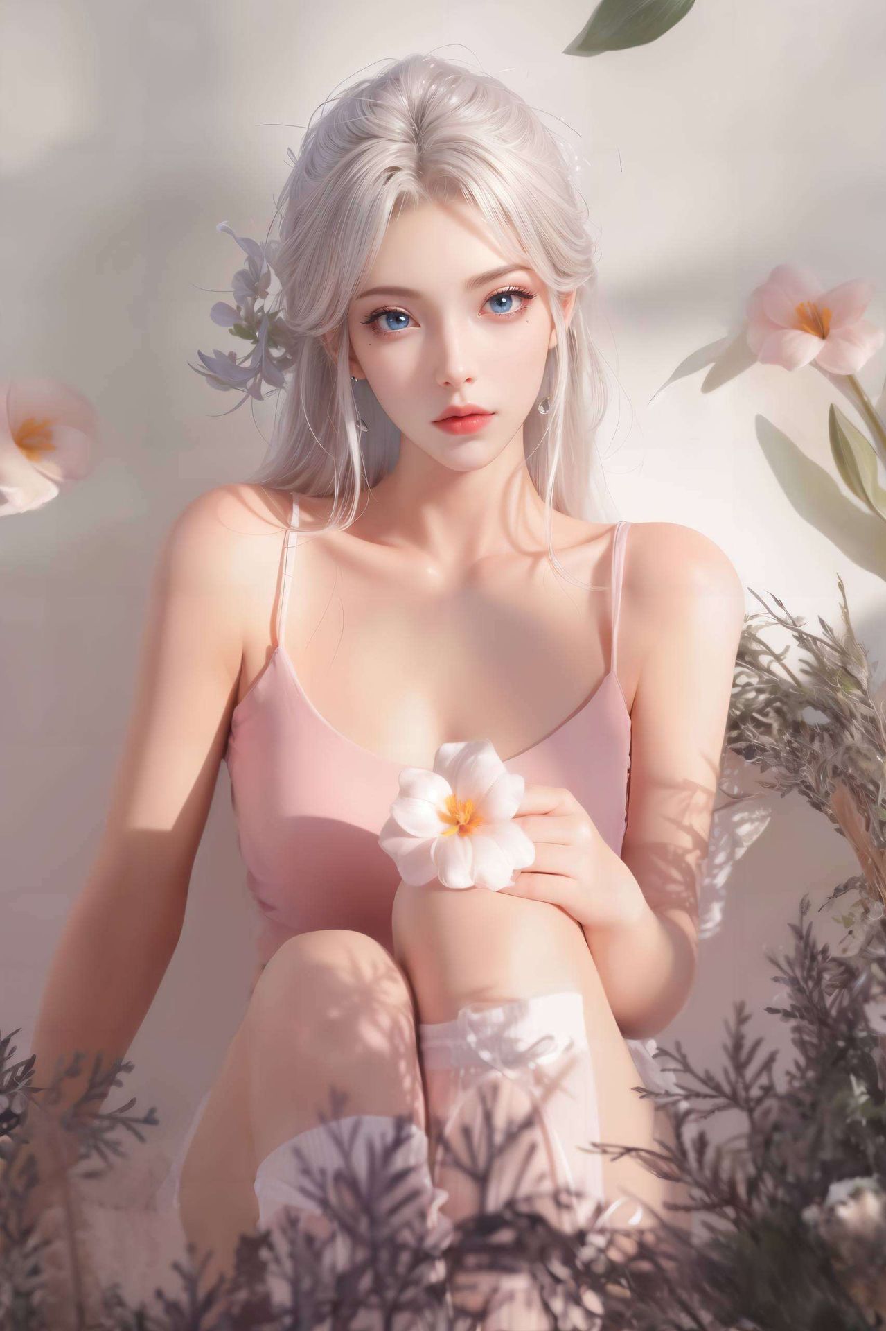 如同春日里的蝴蝶国漫女神宁雨蝶翩翩起舞