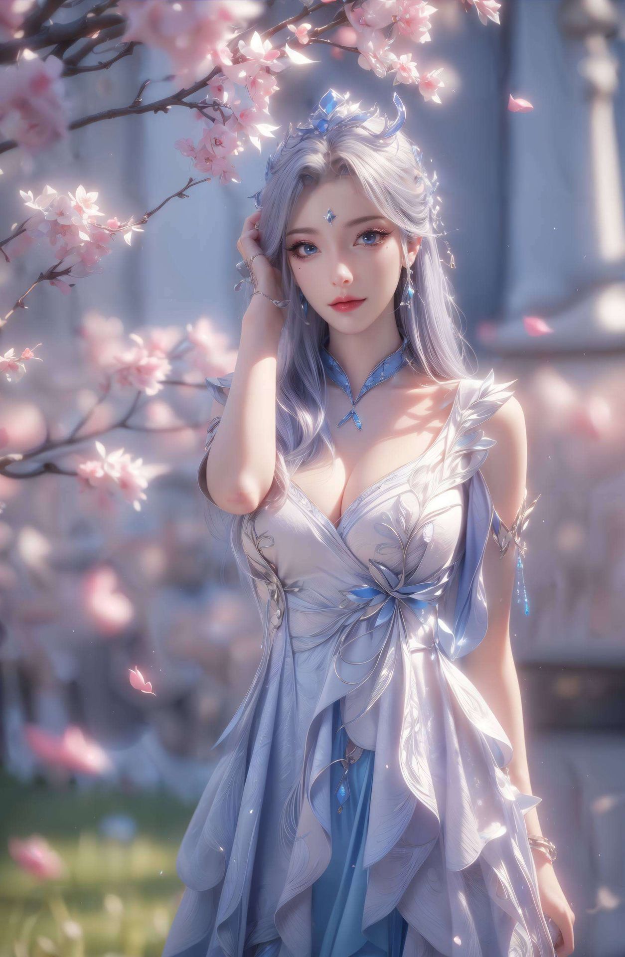 细腻如画2K分辨率下的国漫美女