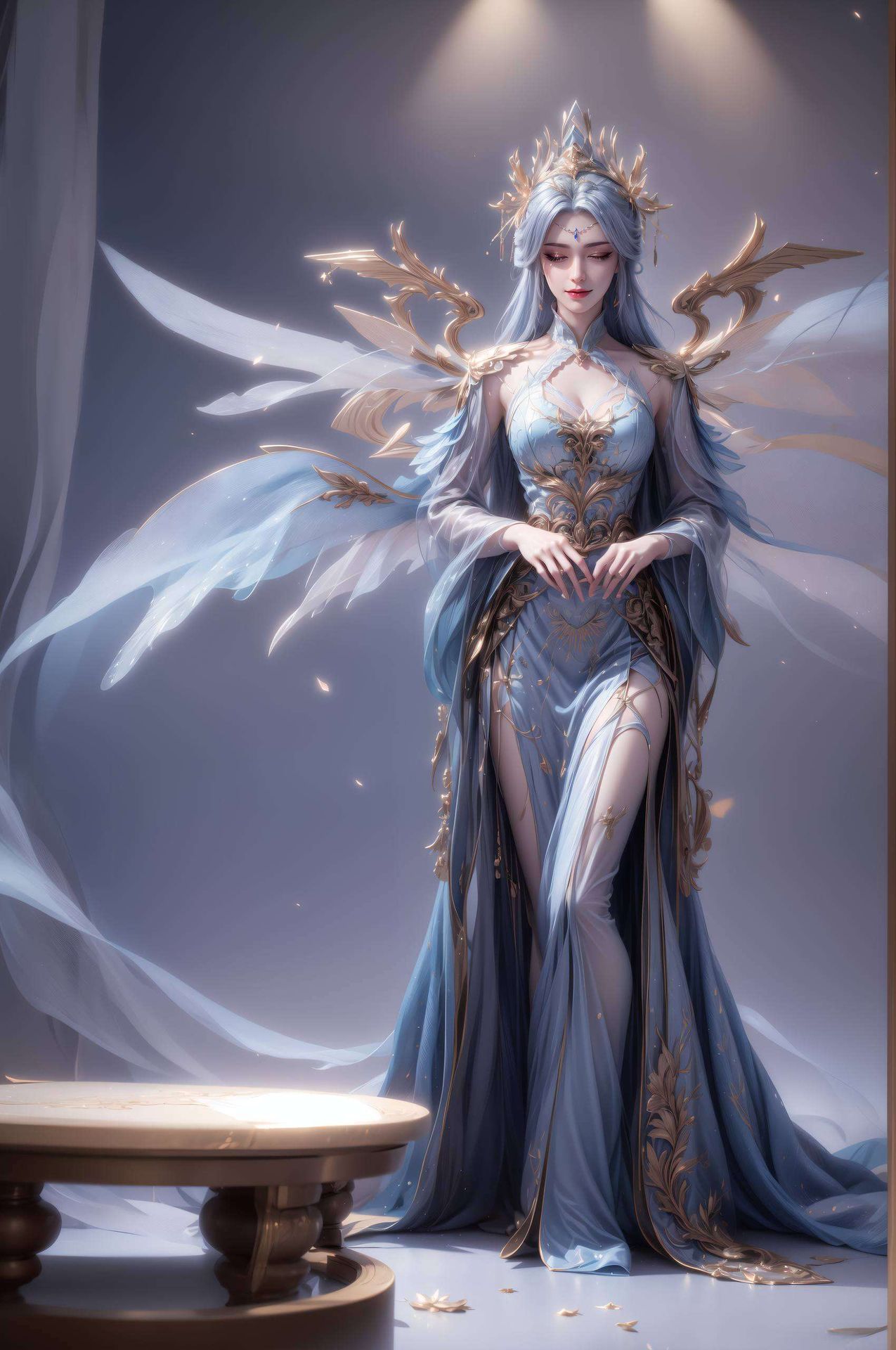 重要的是她的每一次回归宁雨蝶翩翩起舞