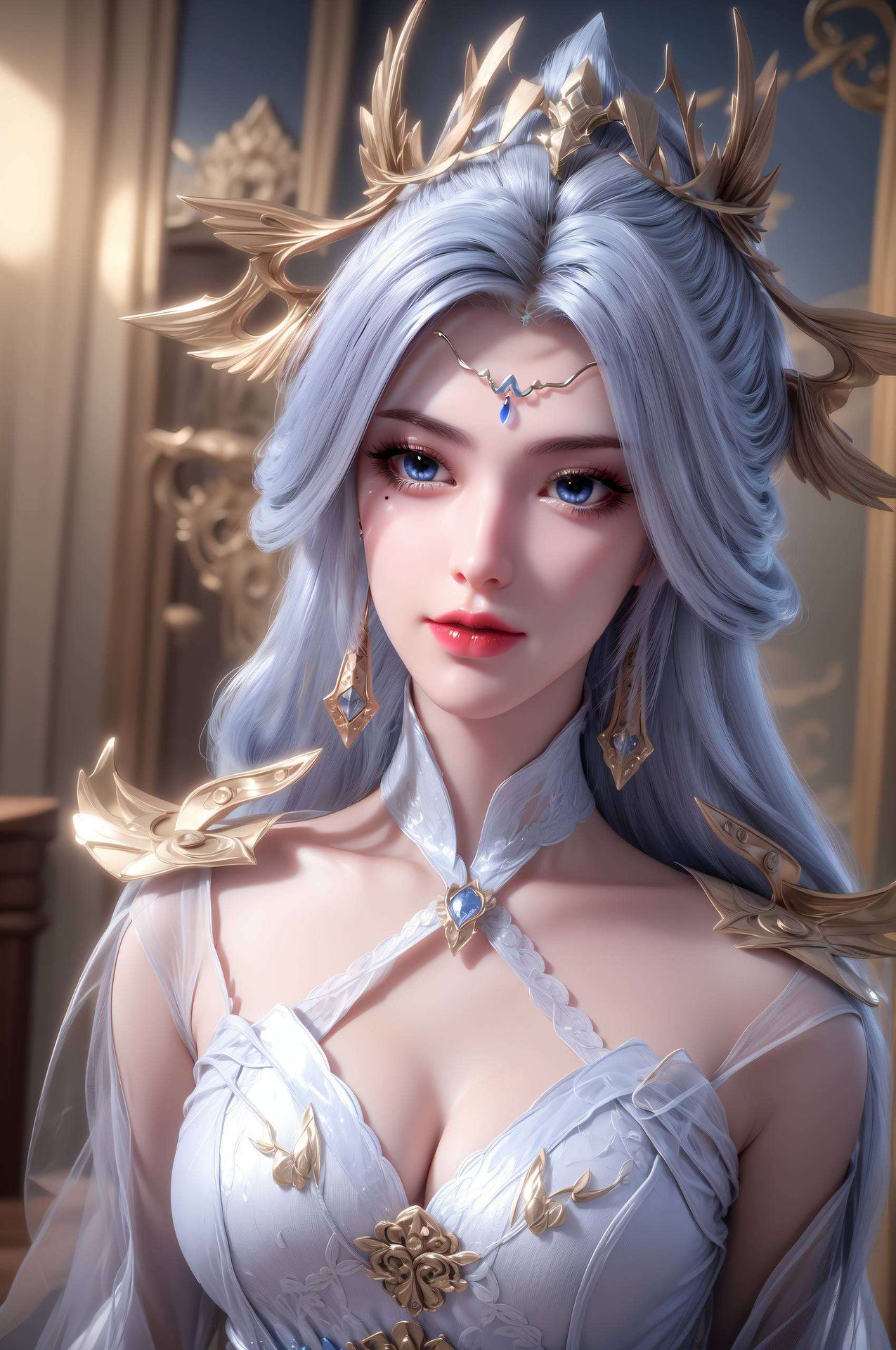 仿佛从百炼成神的世界中走出为你的电脑桌面增添了一抹动漫的浪漫与神秘