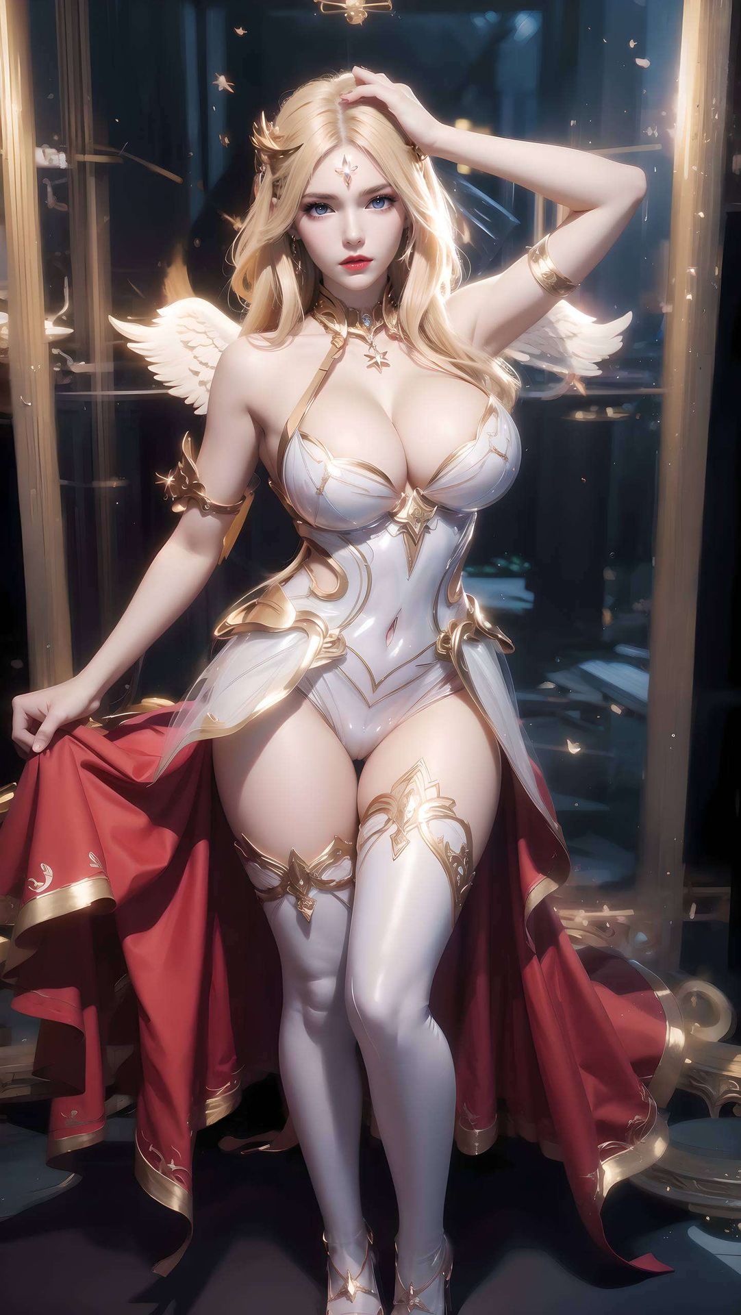 在对比强烈的安卓国漫女神AI中千仞雪以其独特的魅力脱颖而出