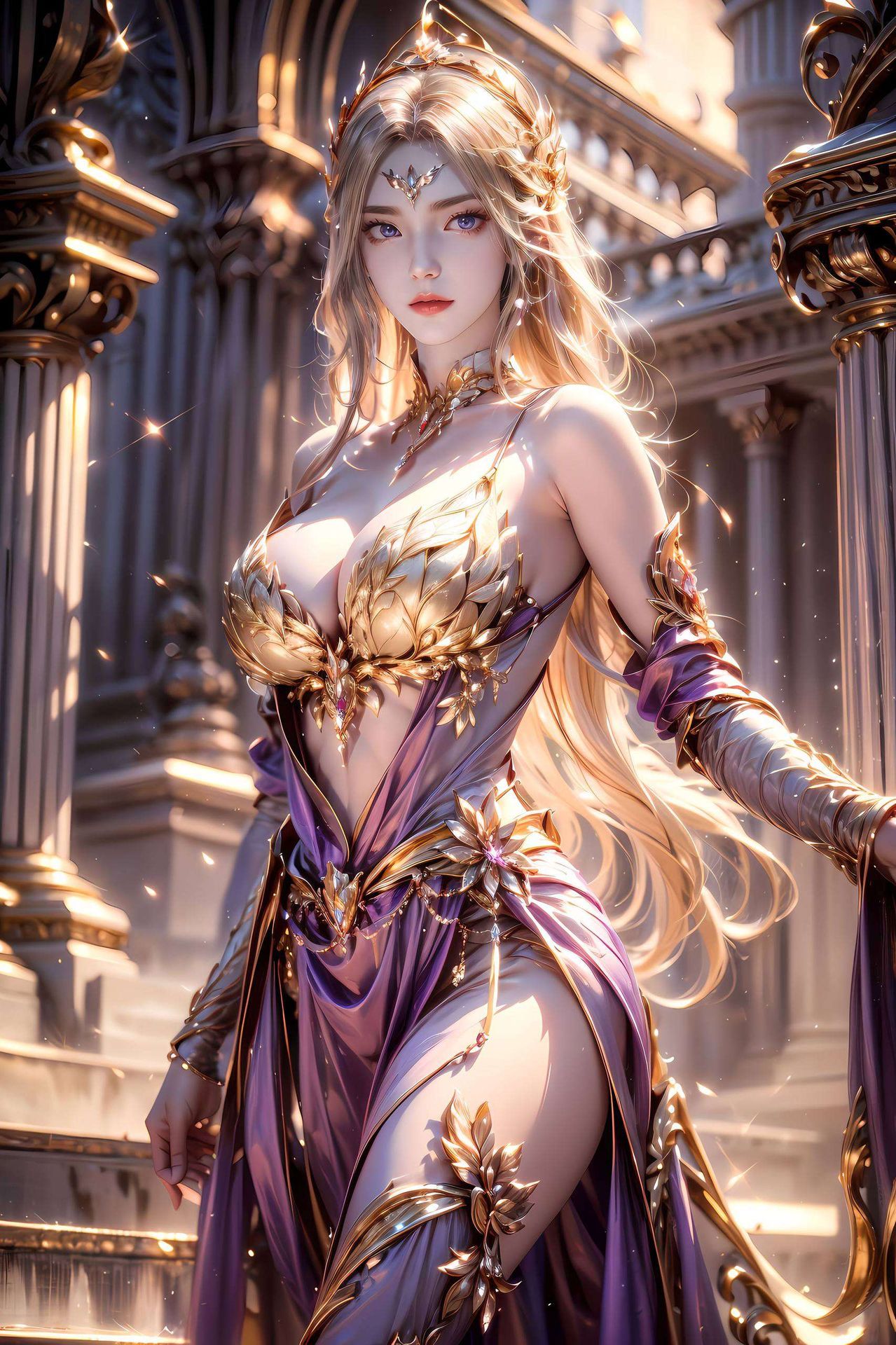 尽在这张最美壁纸身着华服