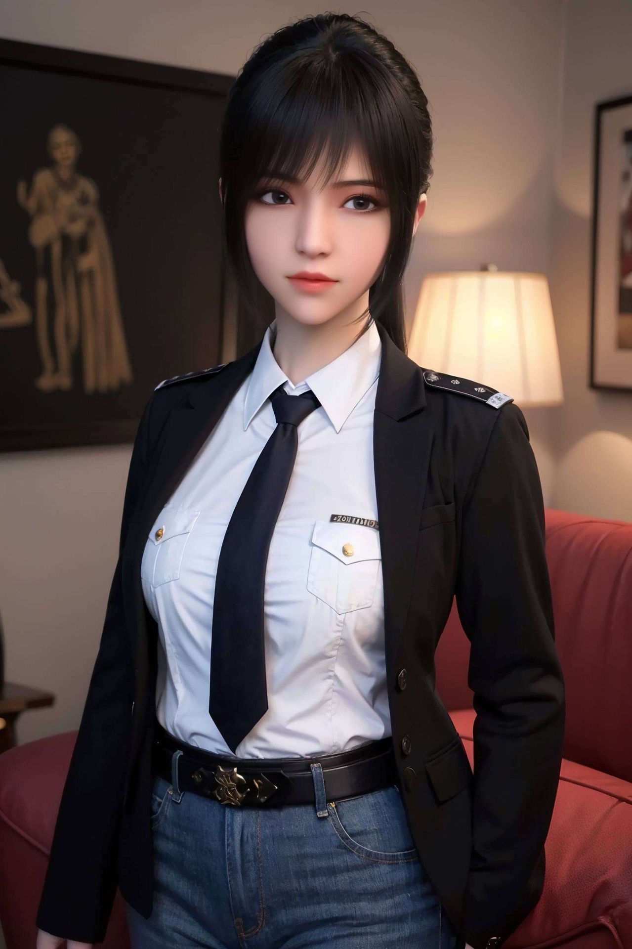 点亮你的手机屏幕！全屏AI绘画参考素材梦幻安卓国漫女神壁纸