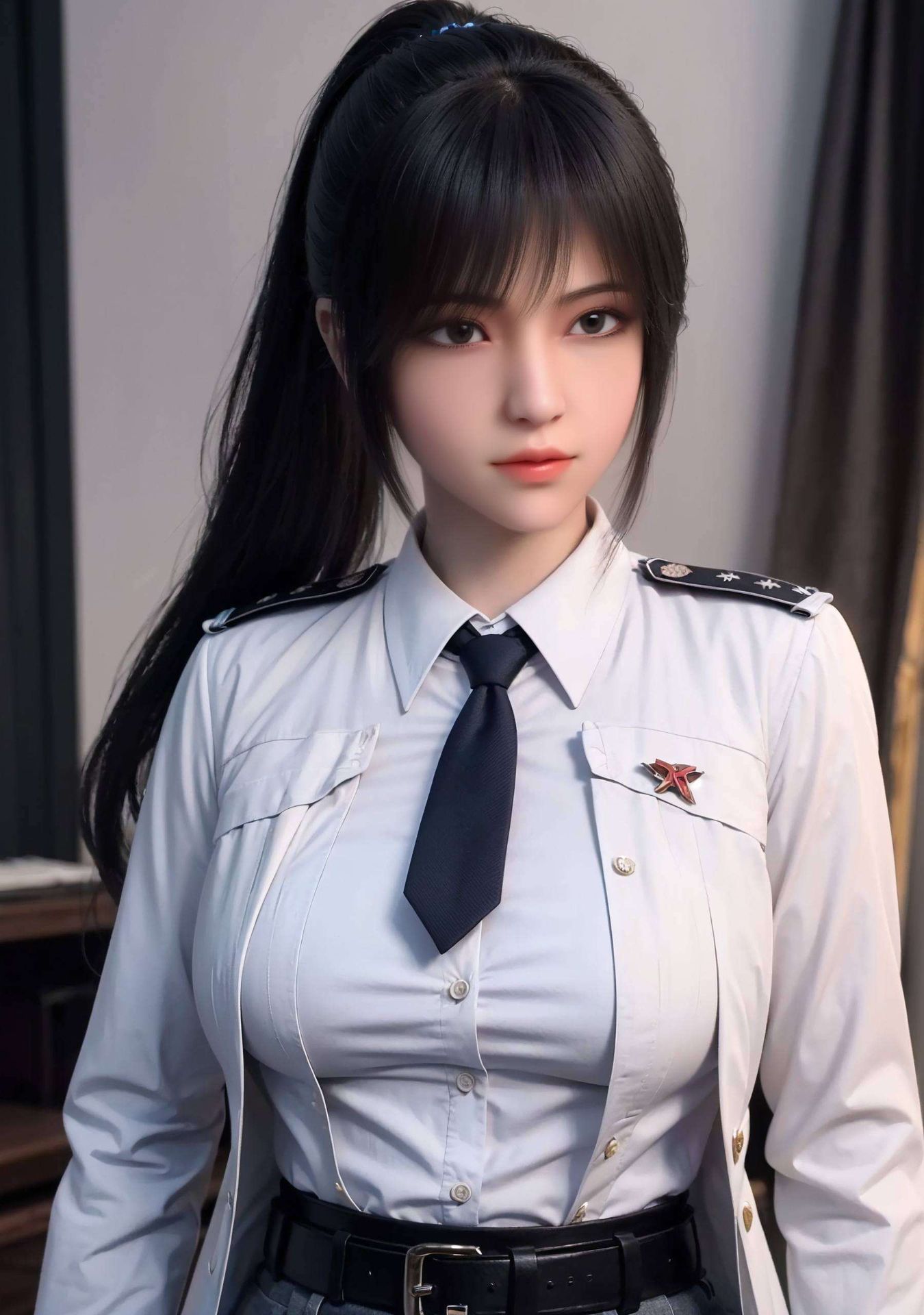 AI绘画的超清壁纸捕捉每一瞬间的温暖笑容