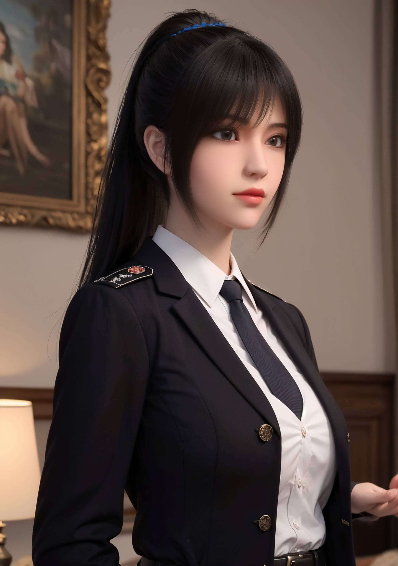 将国漫美女的细腻神韵与4K超高清画质完美融合光彩夺目