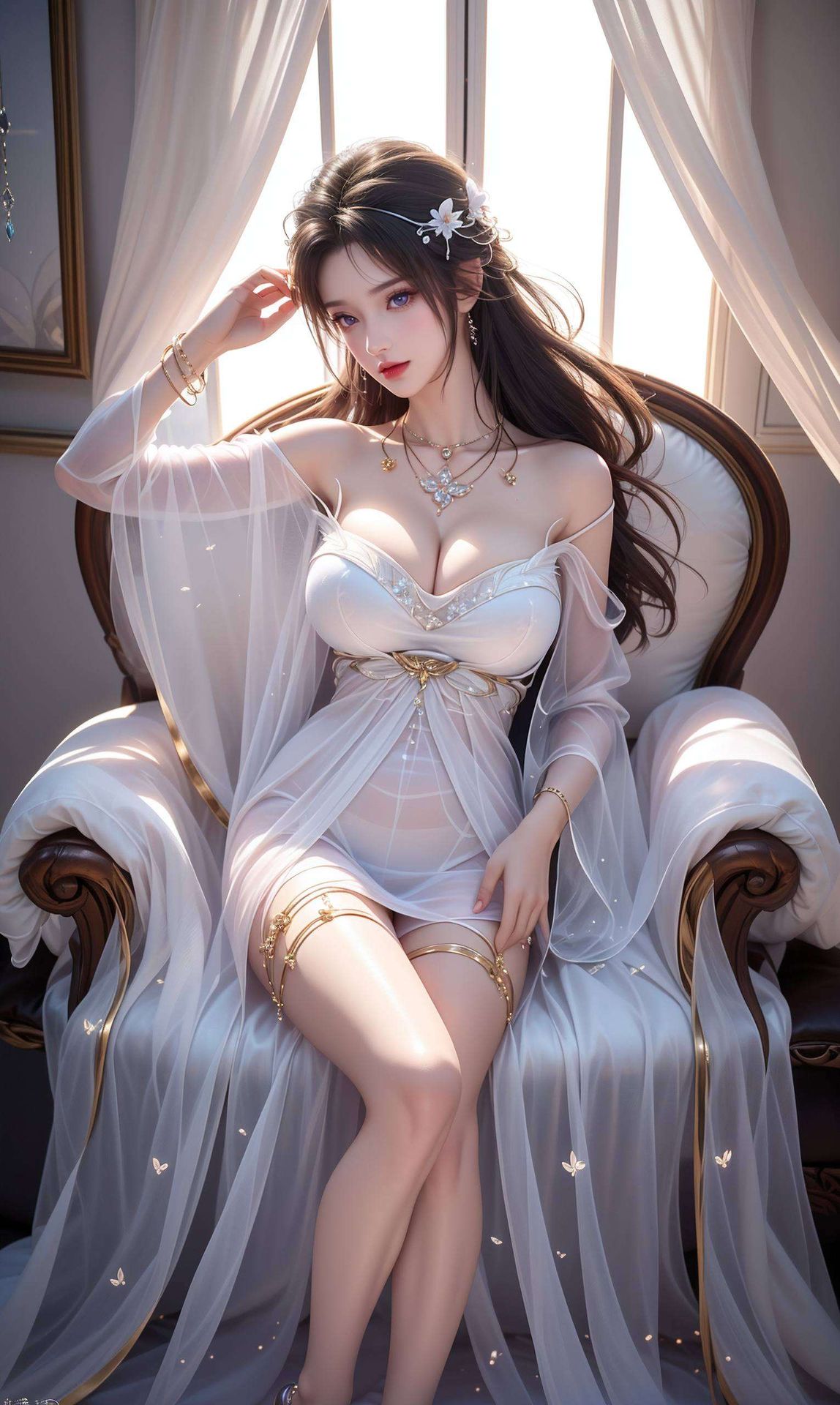 每一帧都是精心绘制这位国漫女神