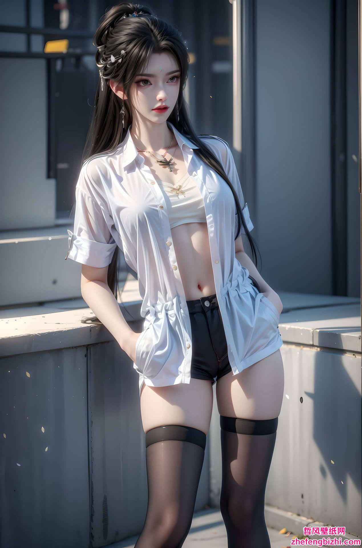 每当解锁手机桌面上的国漫美女清漪身着华丽嫁衣