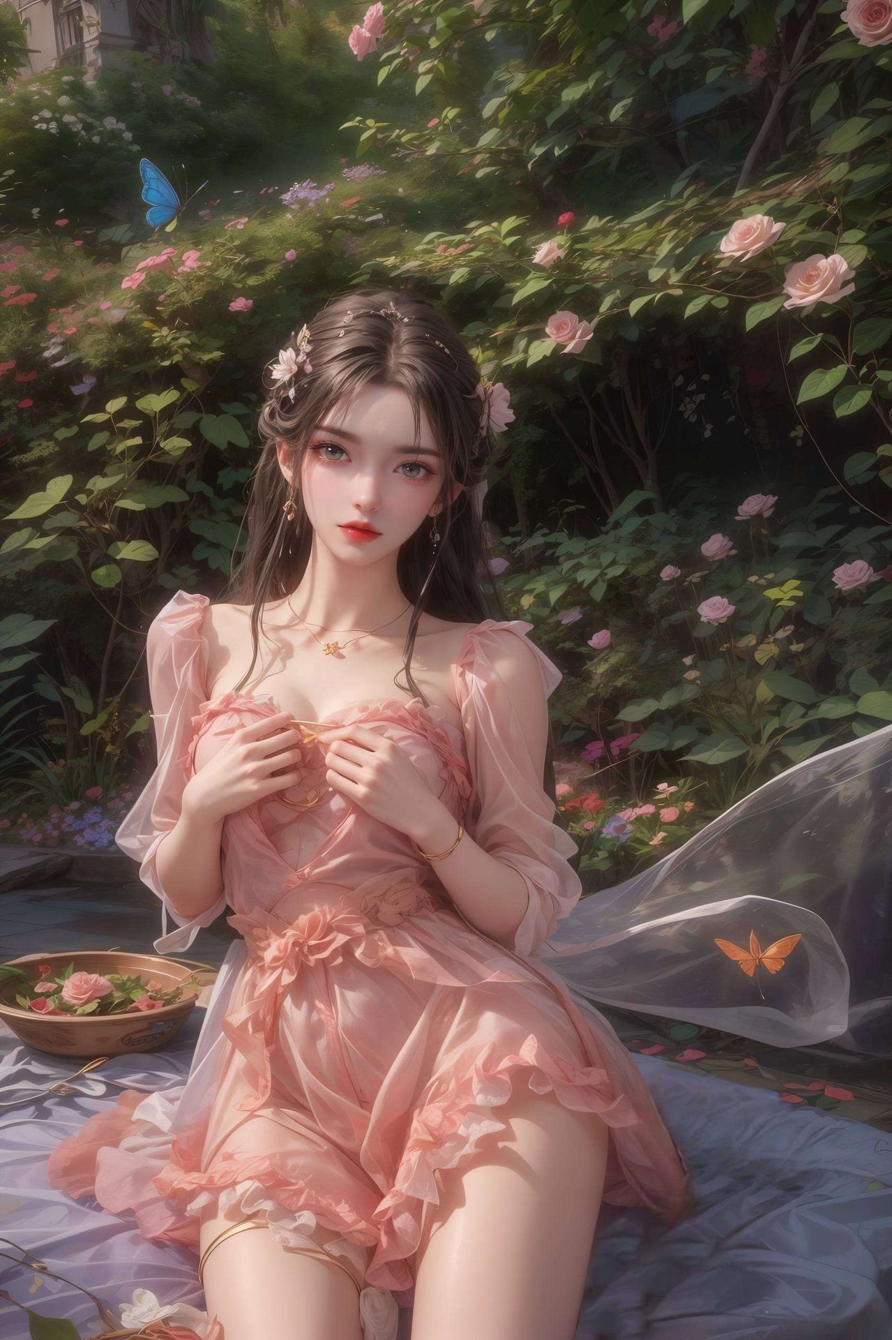 如梦似幻的艺术风格为你的苹果锁屏注入无限生机