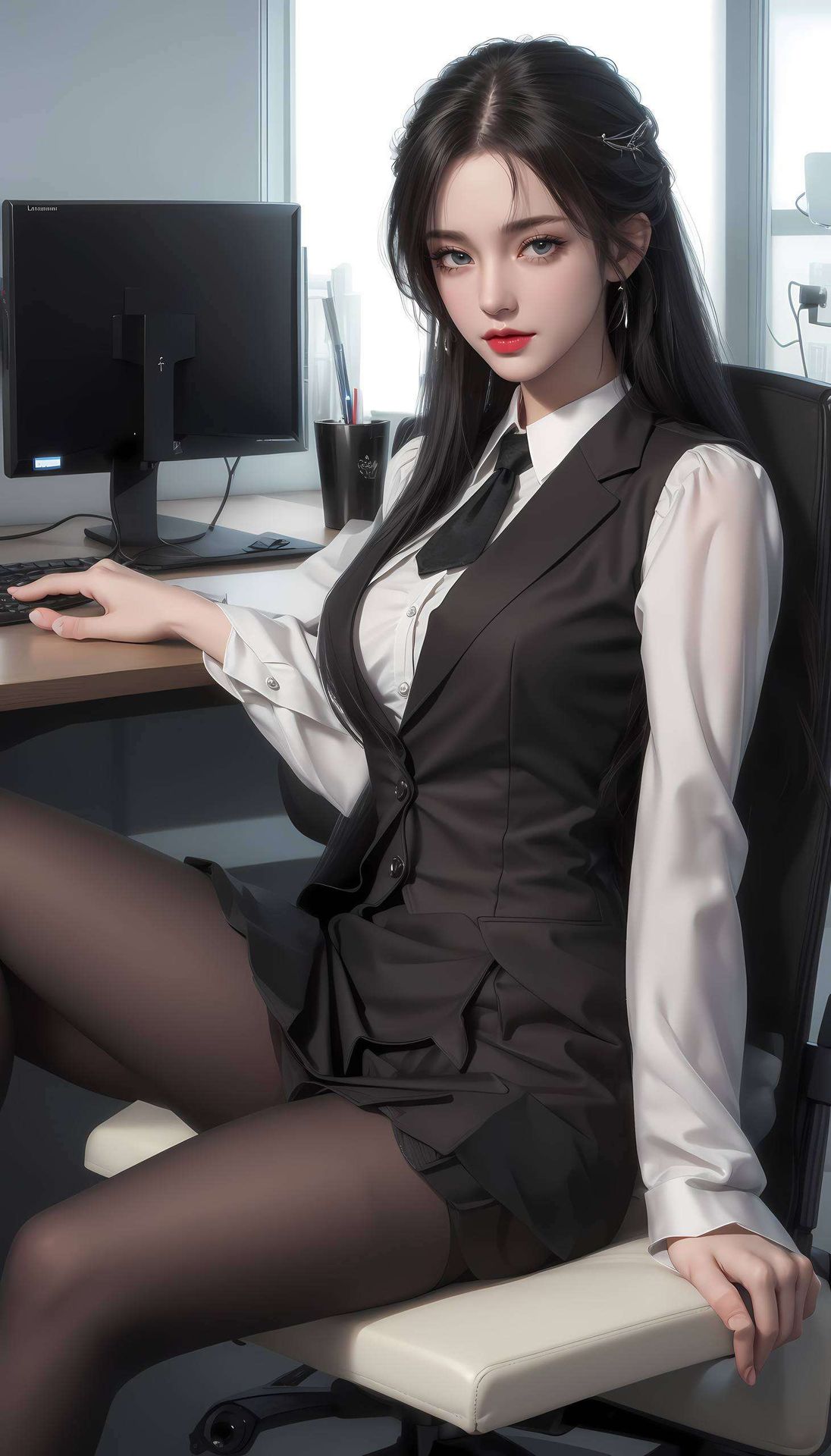 4K全屏分辨率高清国漫女主的魅力尽收眼底