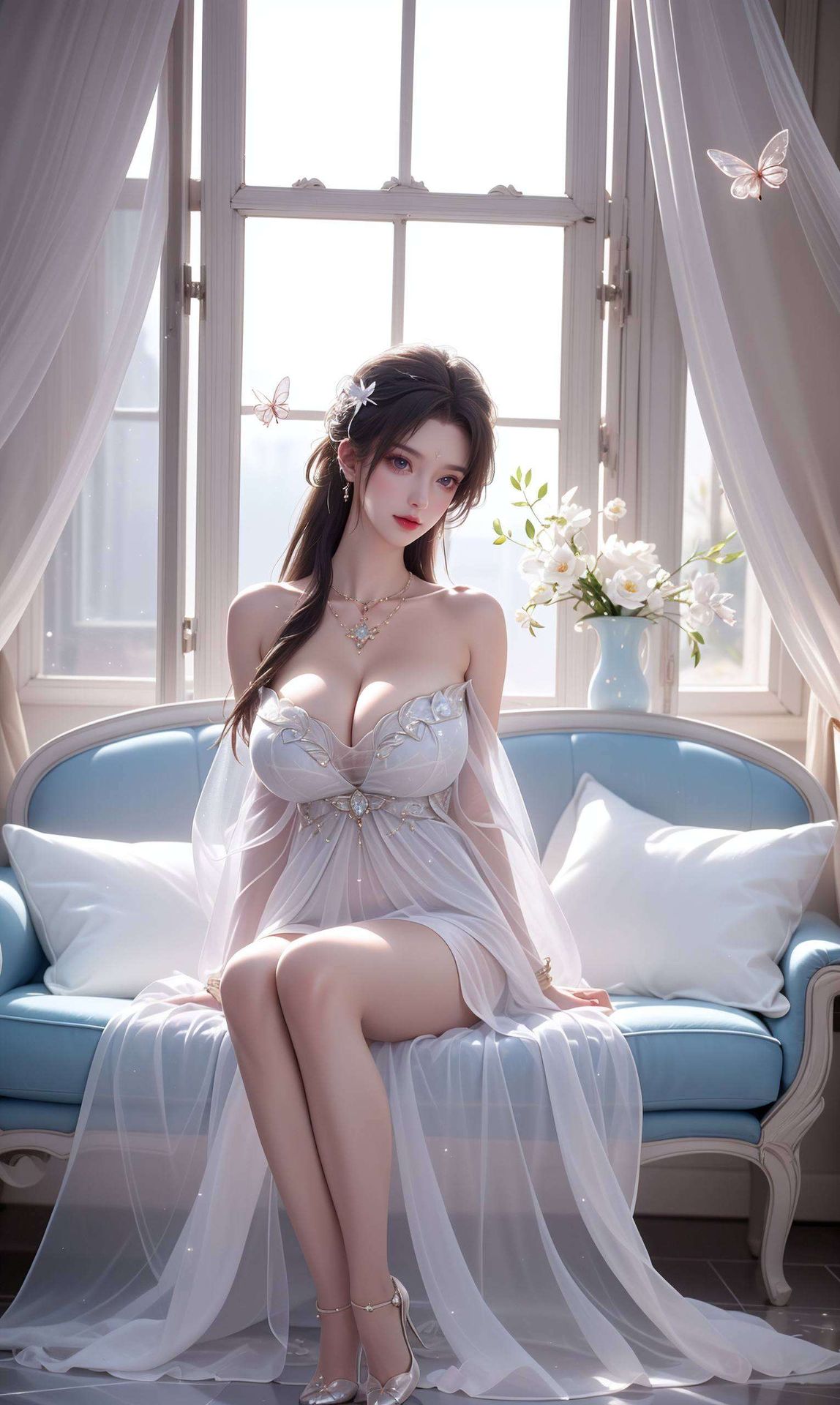 细腻描绘每一帧的美好AI绘画人物栩栩如生